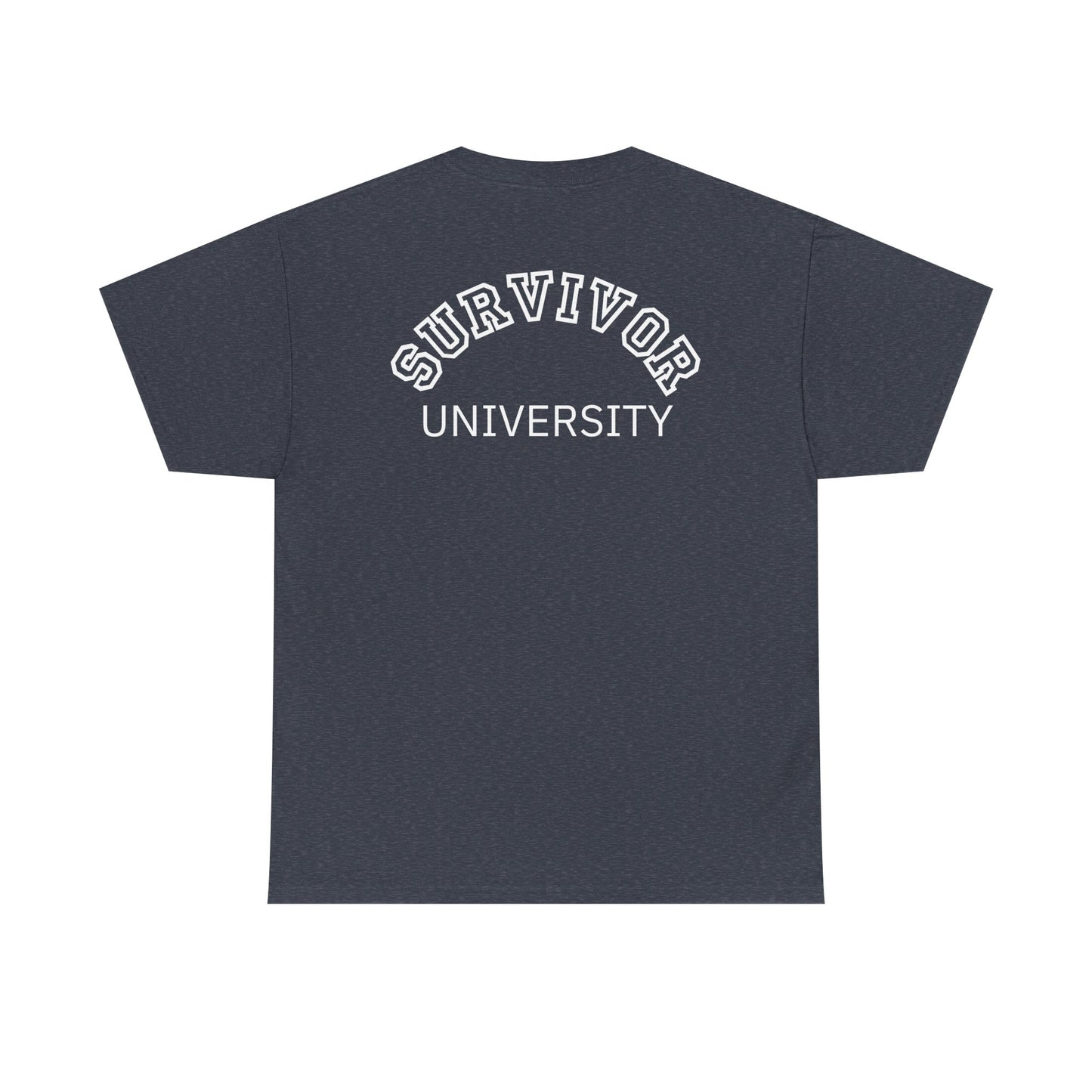 Survivor University Tee, Survivor T-shirt, Survivor Shirt, Gift for Therapist, Funny Gift for Therapist, Mental Health shirt, Mental Health T-shirt, Therapist Gift