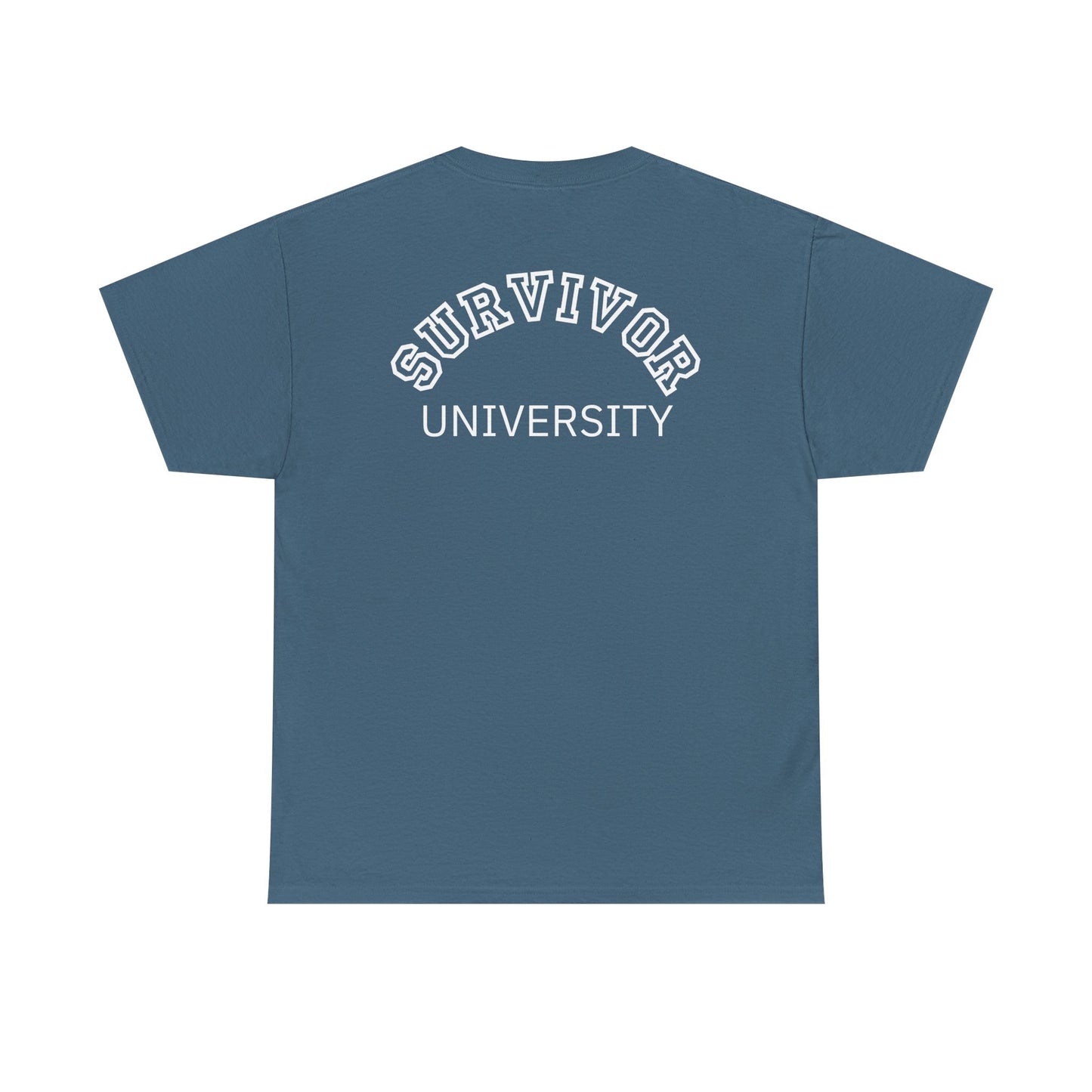 Survivor University Tee, Survivor T-shirt, Survivor Shirt, Gift for Therapist, Funny Gift for Therapist, Mental Health shirt, Mental Health T-shirt, Therapist Gift