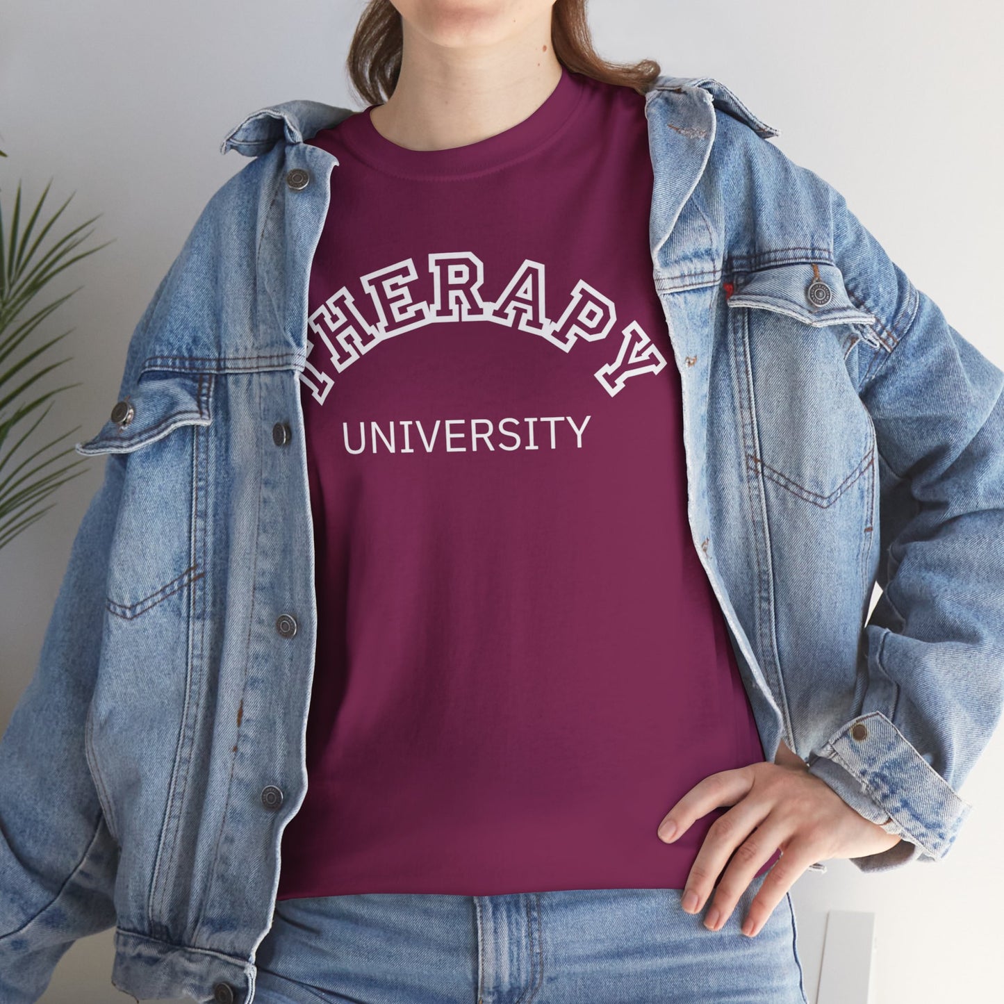 Therapy University Tee, Therapy T-shirt, Therapy Shirt, Gift for Therapist, Funny Gift for Therapist, Mental Health shirt, Mental Health T-shirt, Therapist Gift