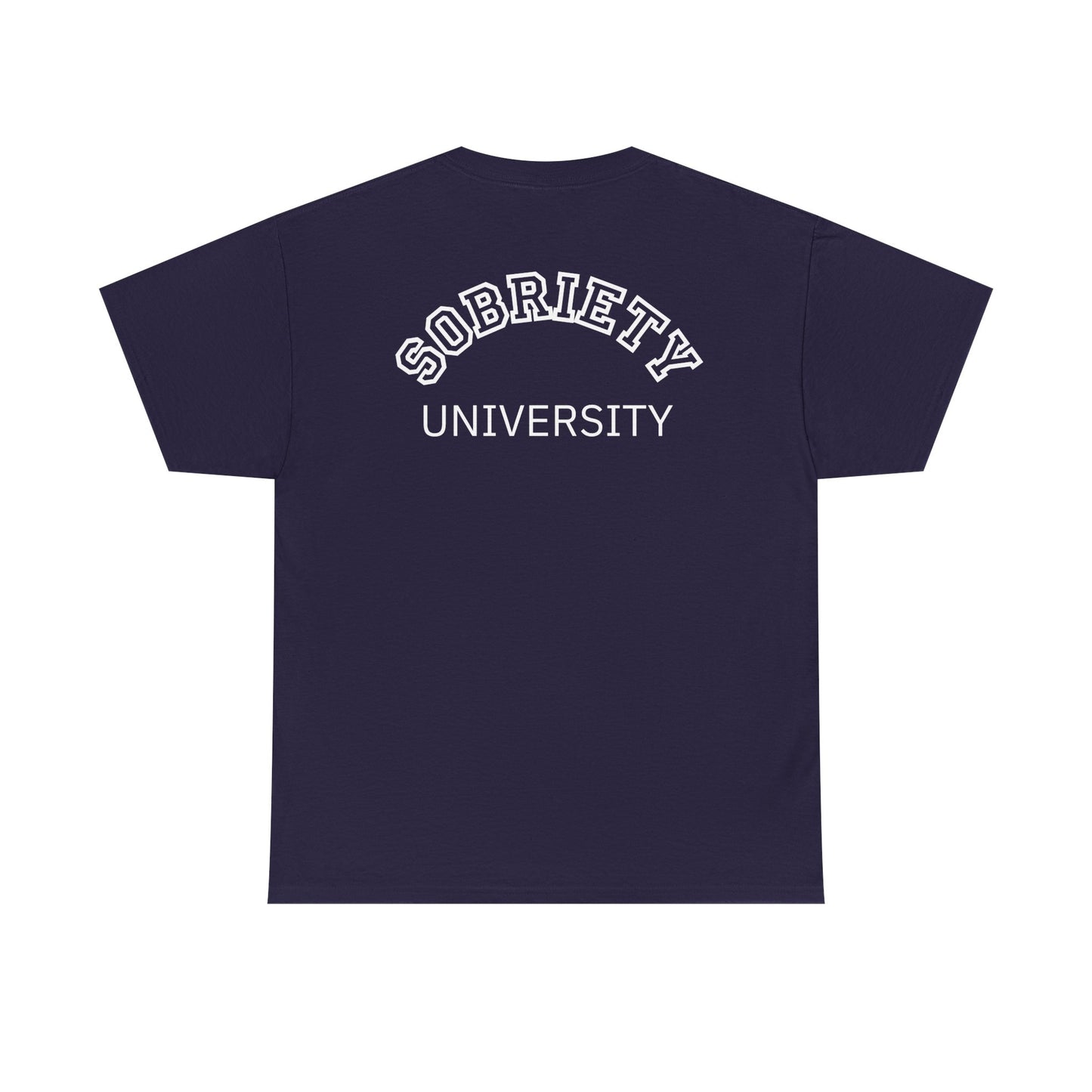 Sobriety University Tee, Sobriety T-shirt, Sobriety Shirt, Gift for Therapist, Funny Gift for Therapist, Mental Health shirt, Mental Health T-shirt, Therapist Gift
