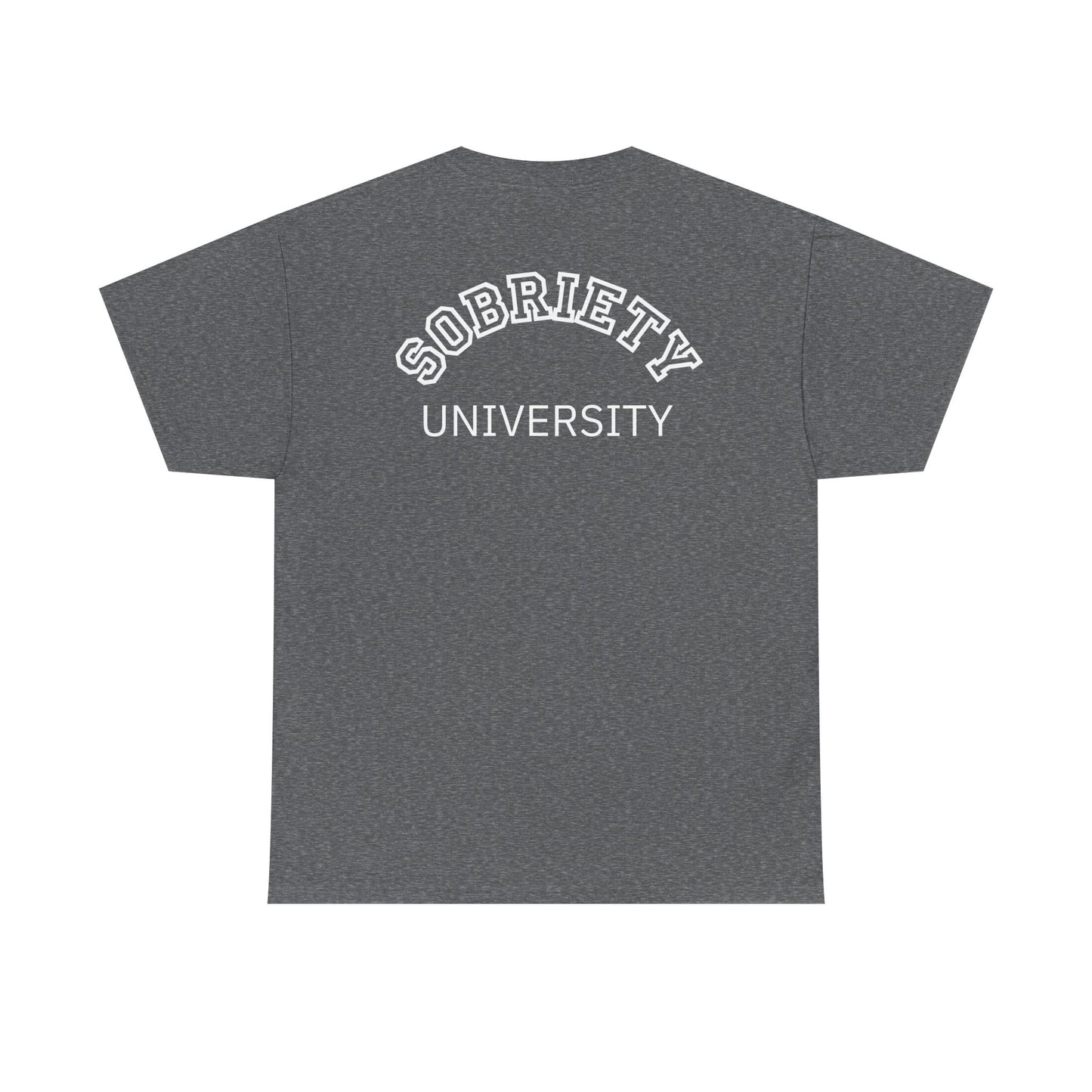 Sobriety University Tee, Sobriety T-shirt, Sobriety Shirt, Gift for Therapist, Funny Gift for Therapist, Mental Health shirt, Mental Health T-shirt, Therapist Gift