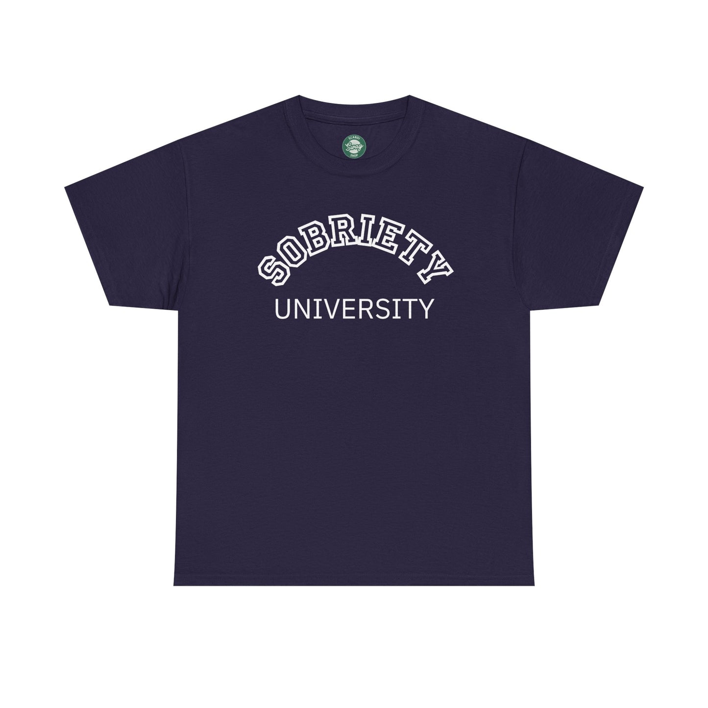 Sobriety University Tee, Sobriety T-shirt, Sobriety Shirt, Gift for Therapist, Funny Gift for Therapist, Mental Health shirt, Mental Health T-shirt, Therapist Gift