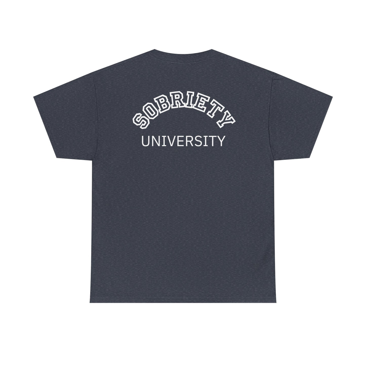 Sobriety University Tee, Sobriety T-shirt, Sobriety Shirt, Gift for Therapist, Funny Gift for Therapist, Mental Health shirt, Mental Health T-shirt, Therapist Gift