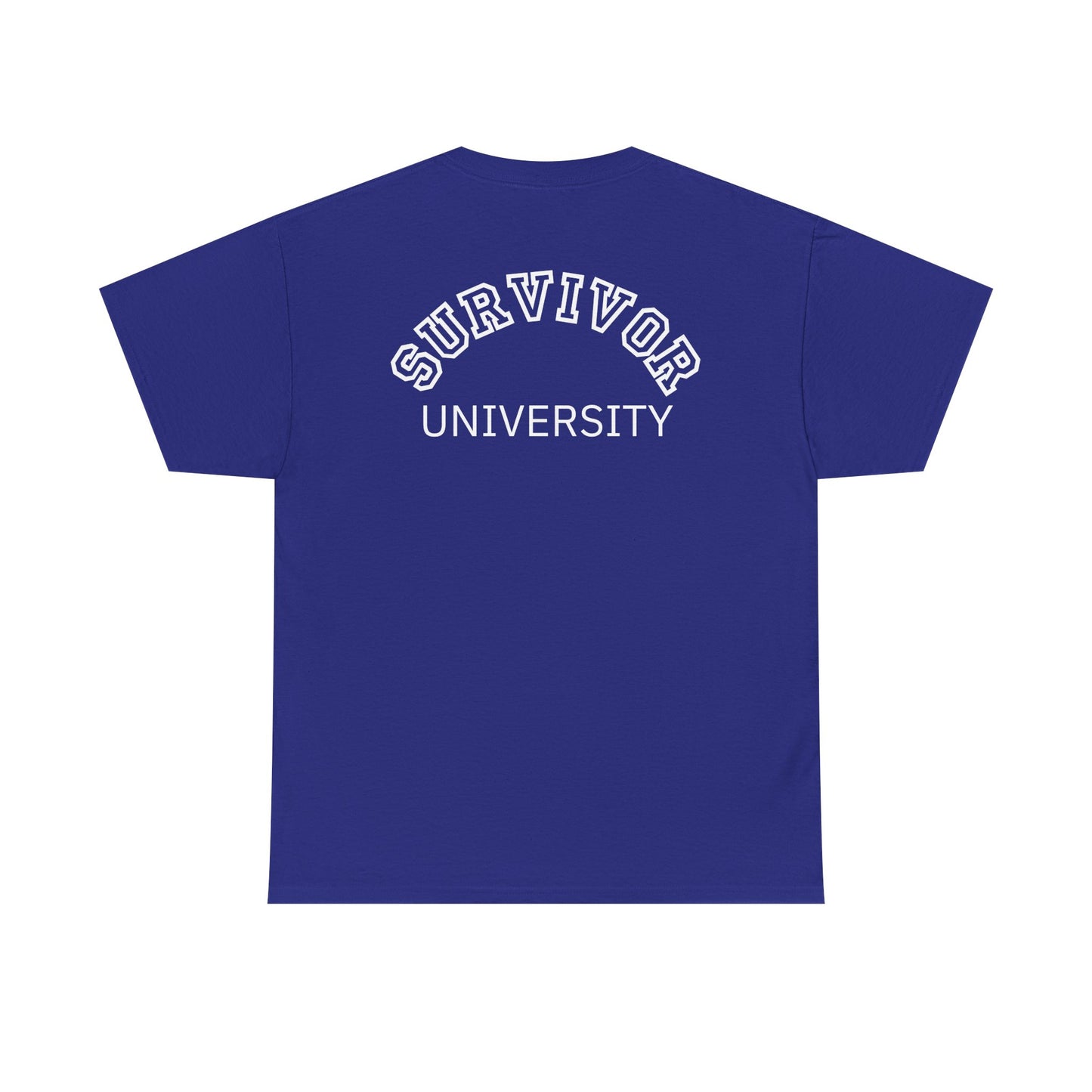 Survivor University Tee, Survivor T-shirt, Survivor Shirt, Gift for Therapist, Funny Gift for Therapist, Mental Health shirt, Mental Health T-shirt, Therapist Gift