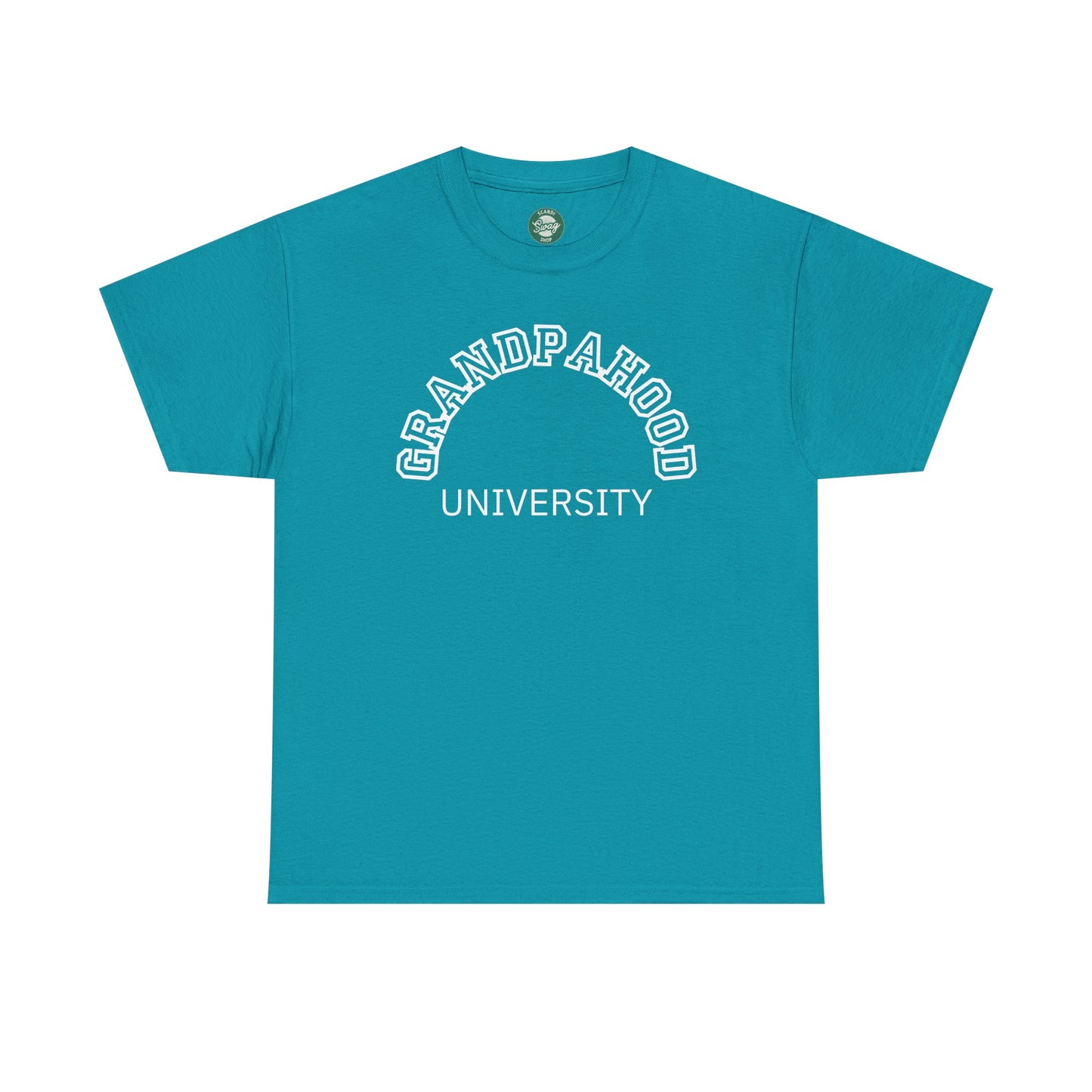 Grandpahood University T-Shirt Gift Announcement Pregnancy Grandpa Tee