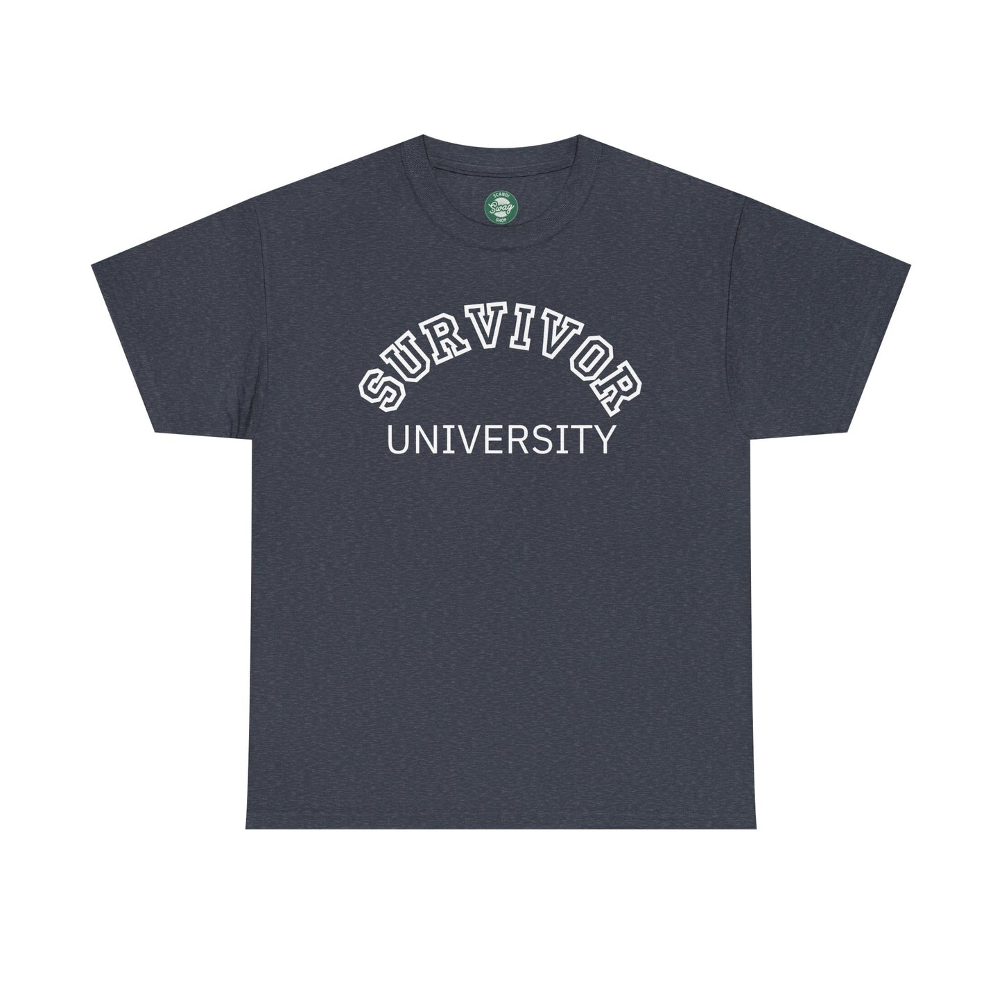 Survivor University Tee, Survivor T-shirt, Survivor Shirt, Gift for Therapist, Funny Gift for Therapist, Mental Health shirt, Mental Health T-shirt, Therapist Gift
