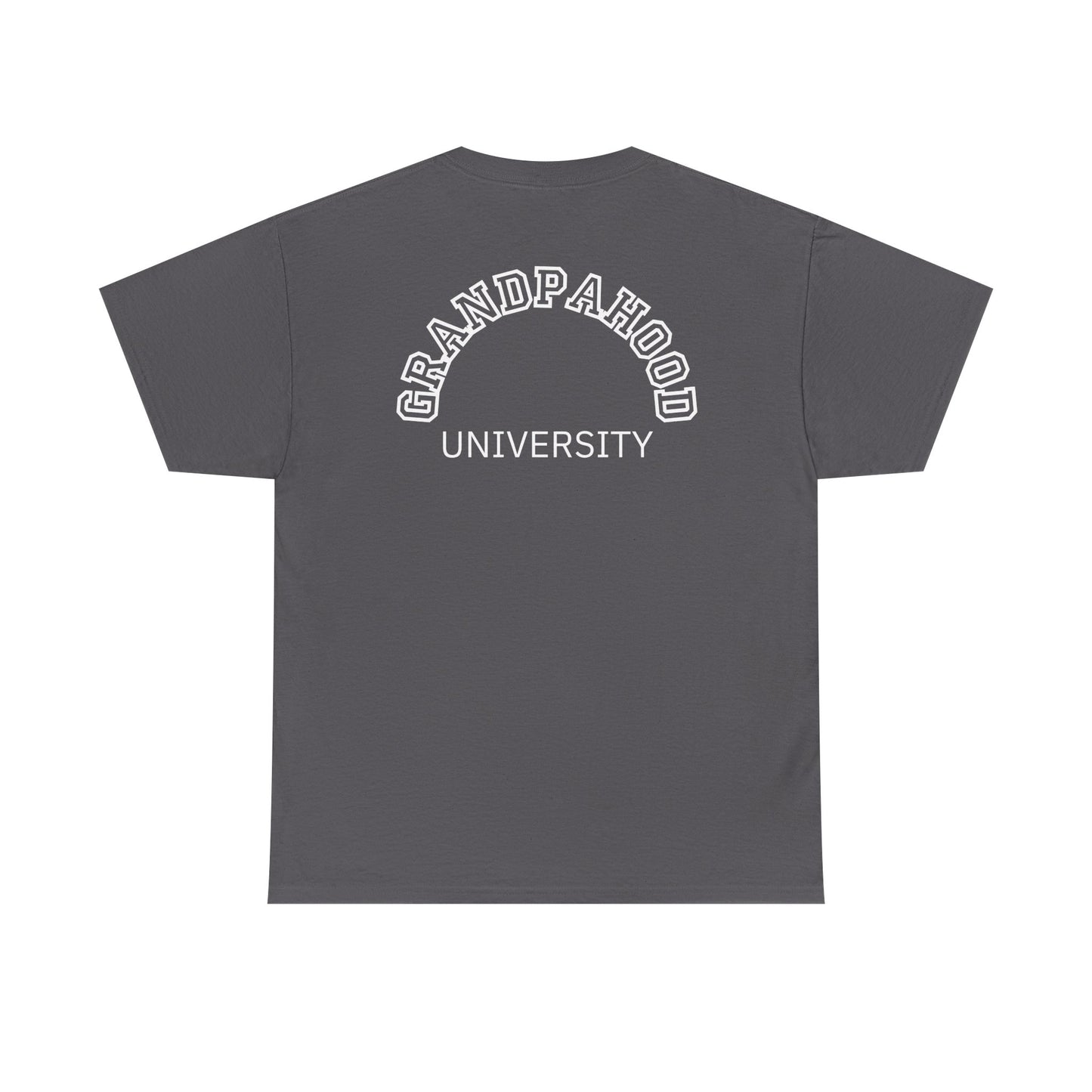 Grandpahood University T-Shirt Gift Announcement Pregnancy Grandpa Tee