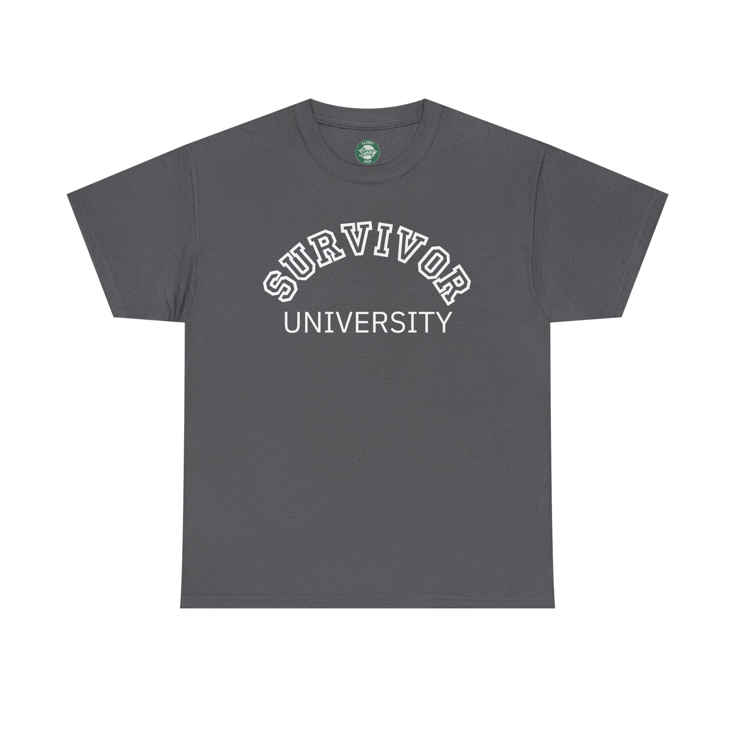 Survivor University Tee, Survivor T-shirt, Survivor Shirt, Gift for Therapist, Funny Gift for Therapist, Mental Health shirt, Mental Health T-shirt, Therapist Gift