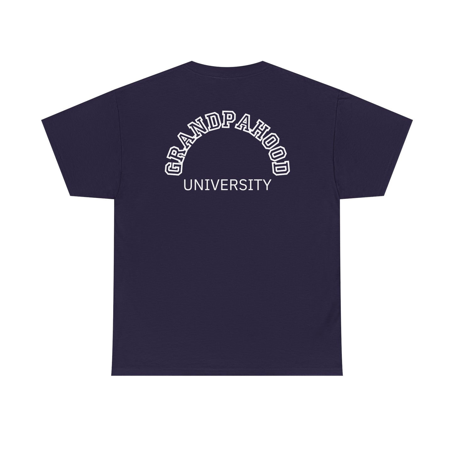 Grandpahood University T-Shirt Gift Announcement Pregnancy Grandpa Tee