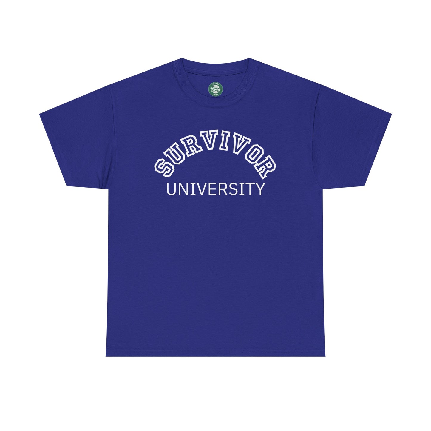 Survivor University Tee, Survivor T-shirt, Survivor Shirt, Gift for Therapist, Funny Gift for Therapist, Mental Health shirt, Mental Health T-shirt, Therapist Gift