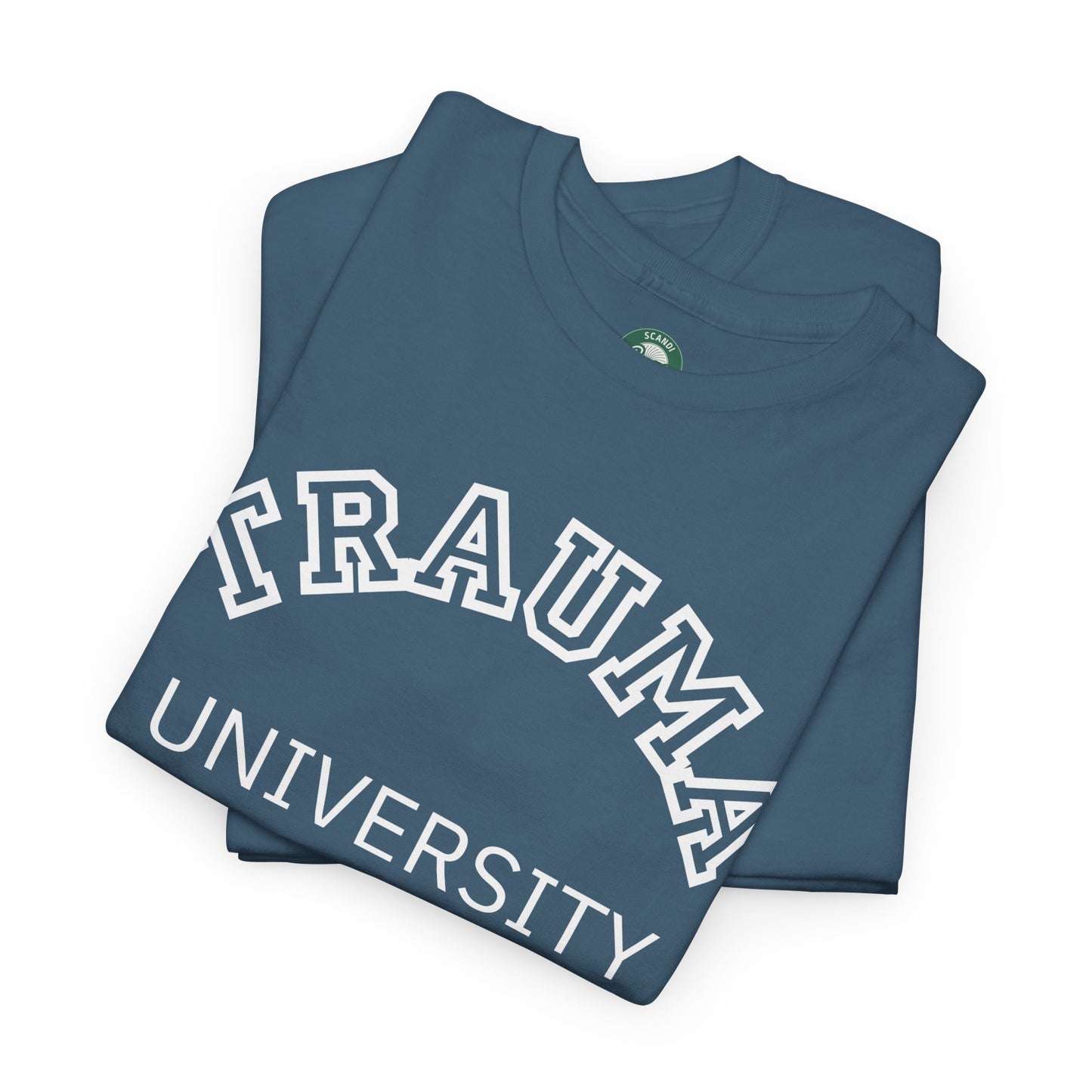 Trauma University Unisex Cotton Tee - Therapy T-shirt, Unique Gift For Therapists, Therapy Shirt, Therapist Gift
