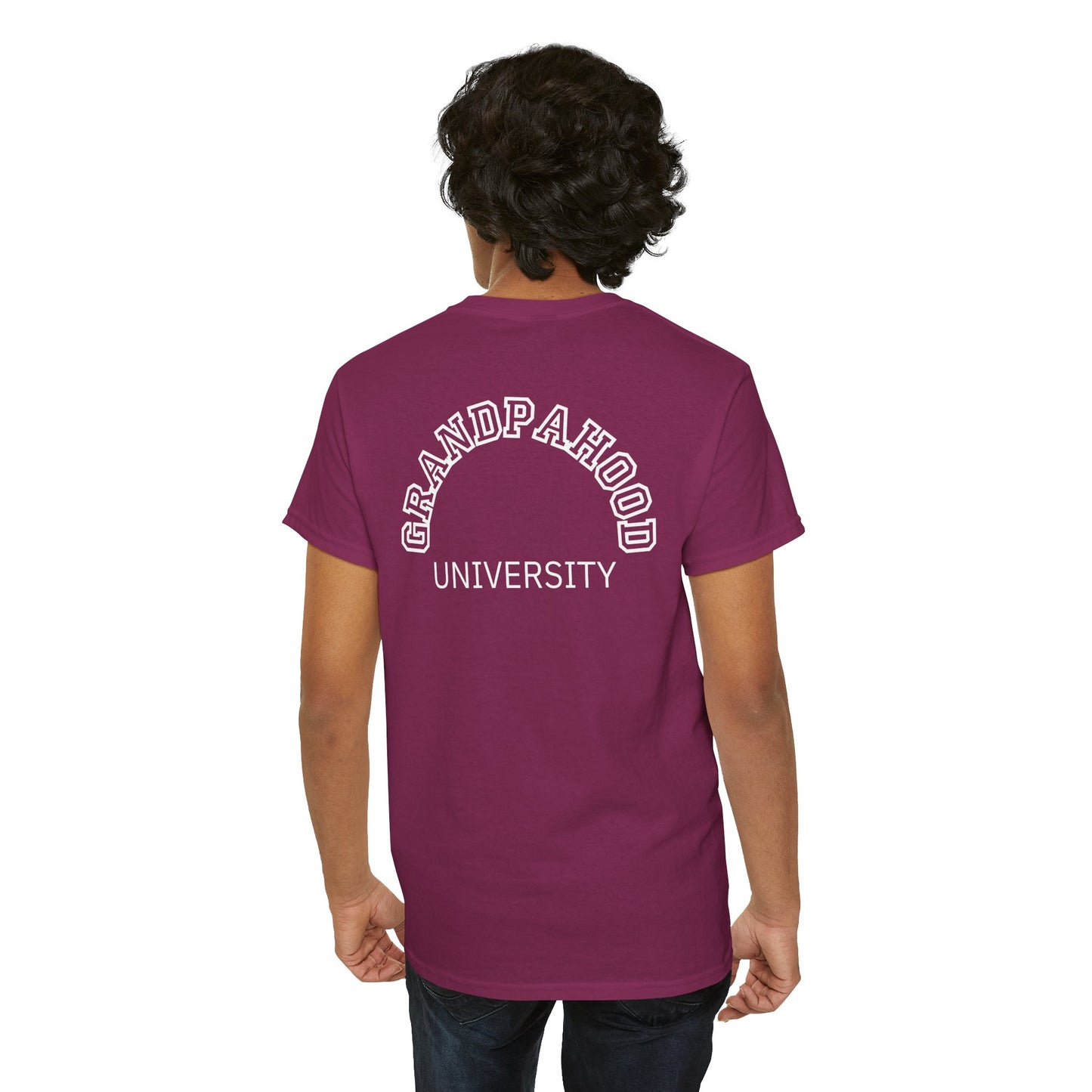 Grandpahood University T-Shirt Gift Announcement Pregnancy Grandpa Tee