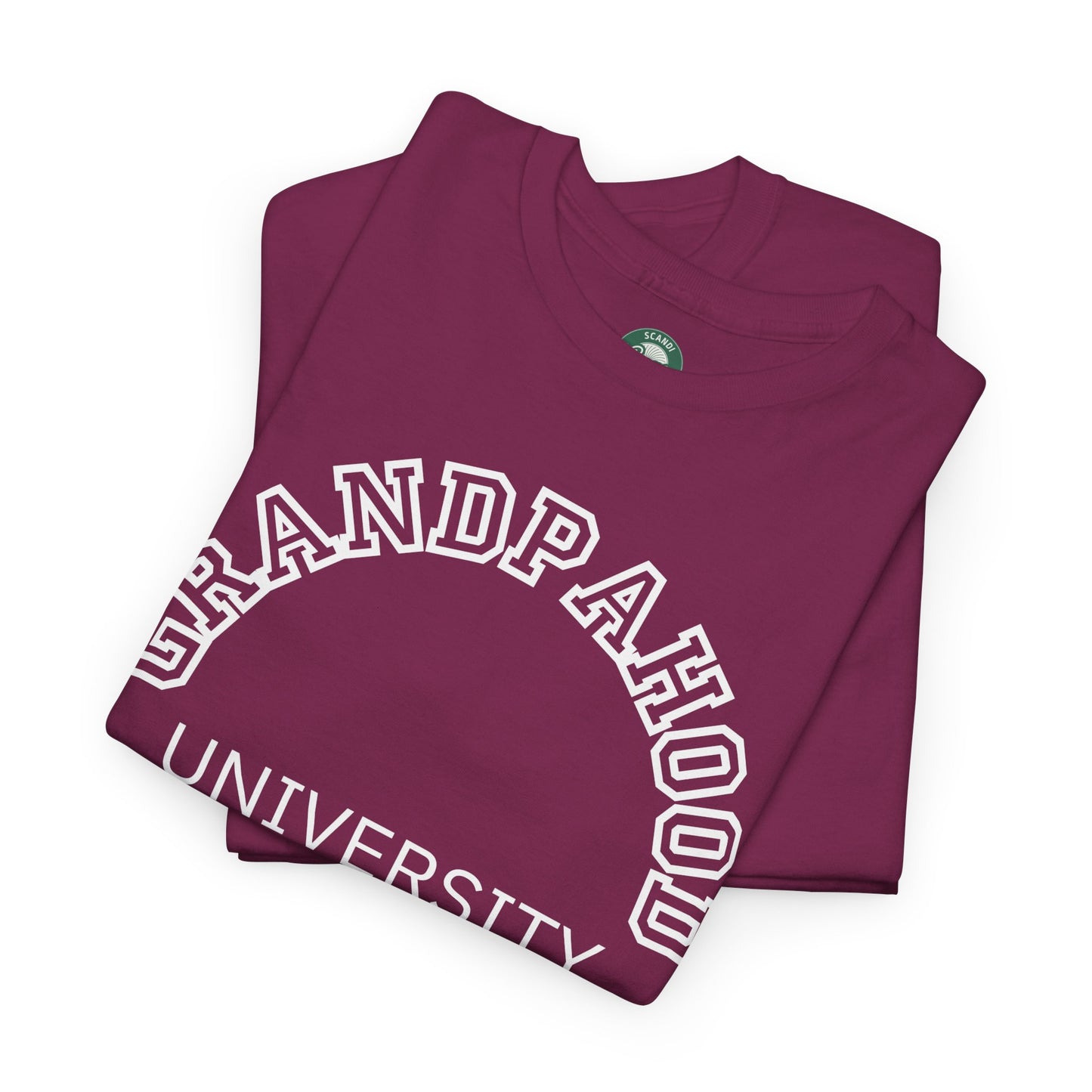 Grandpahood University T-Shirt Gift Announcement Pregnancy Grandpa Tee