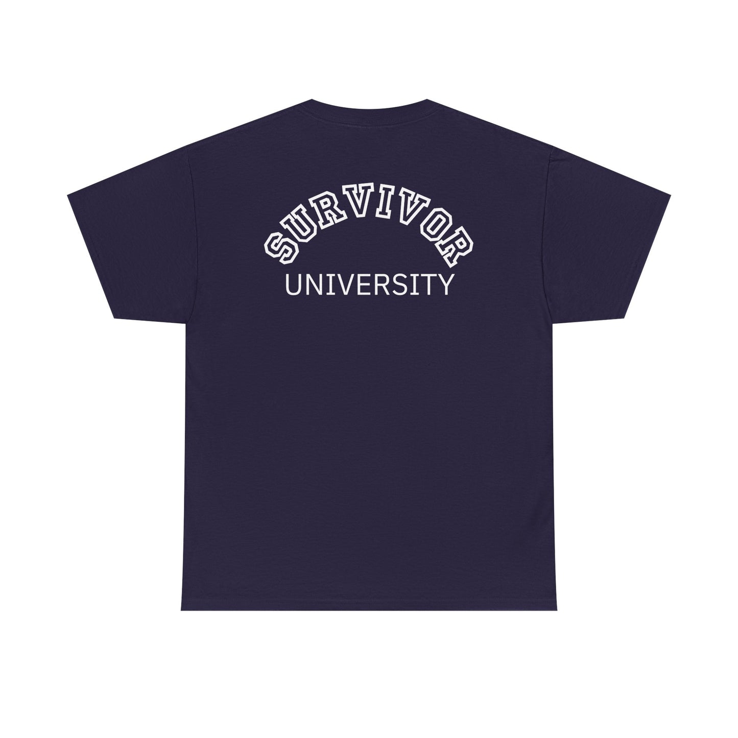Survivor University Tee, Survivor T-shirt, Survivor Shirt, Gift for Therapist, Funny Gift for Therapist, Mental Health shirt, Mental Health T-shirt, Therapist Gift