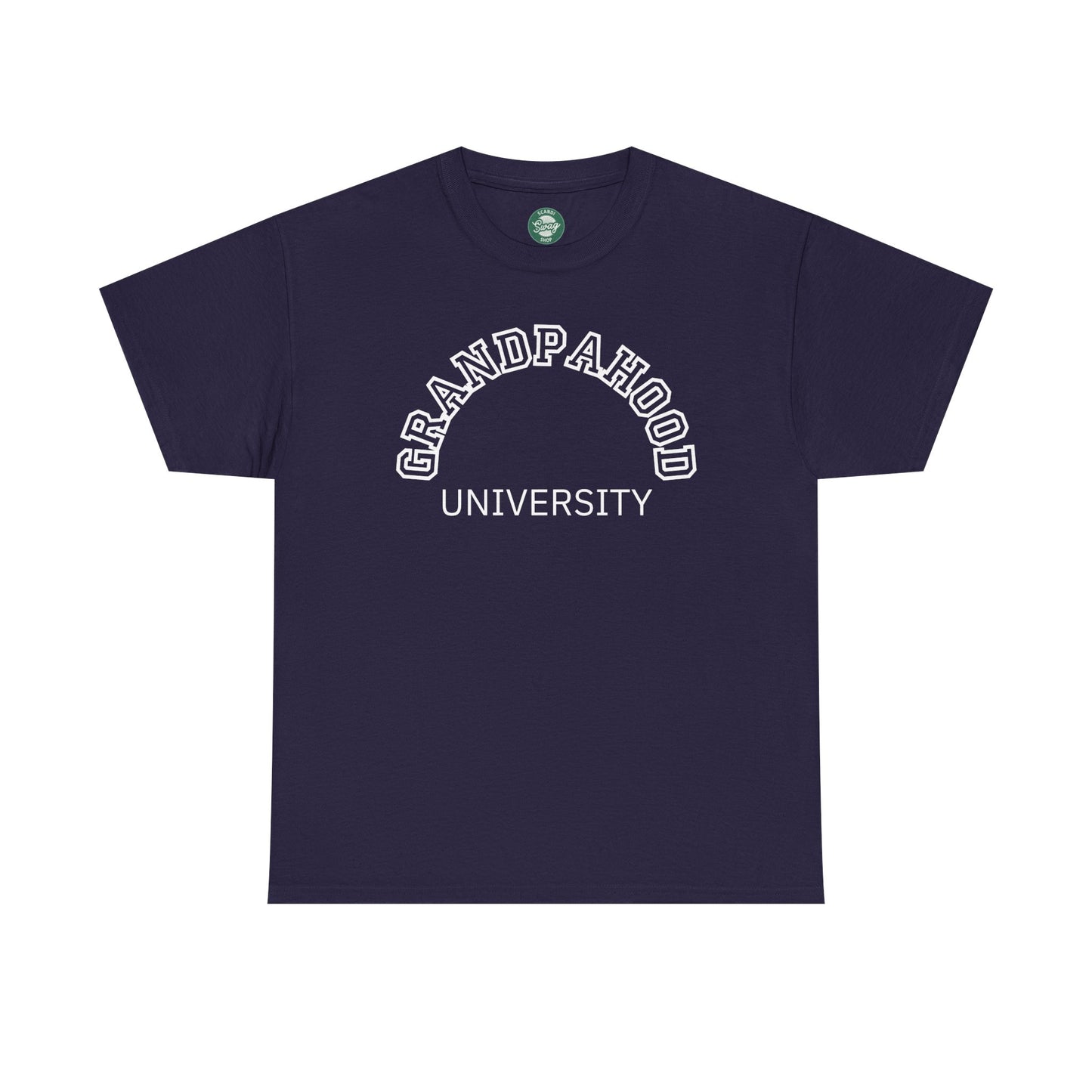 Grandpahood University T-Shirt Gift Announcement Pregnancy Grandpa Tee