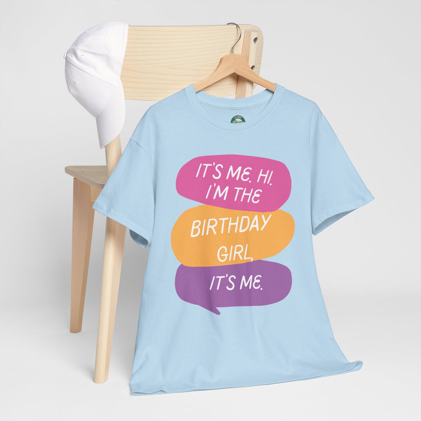 Birthday Girl Unisex Tee - It's Me Hi I'm the Birthday Girl, It's Me Funny T-Shirt