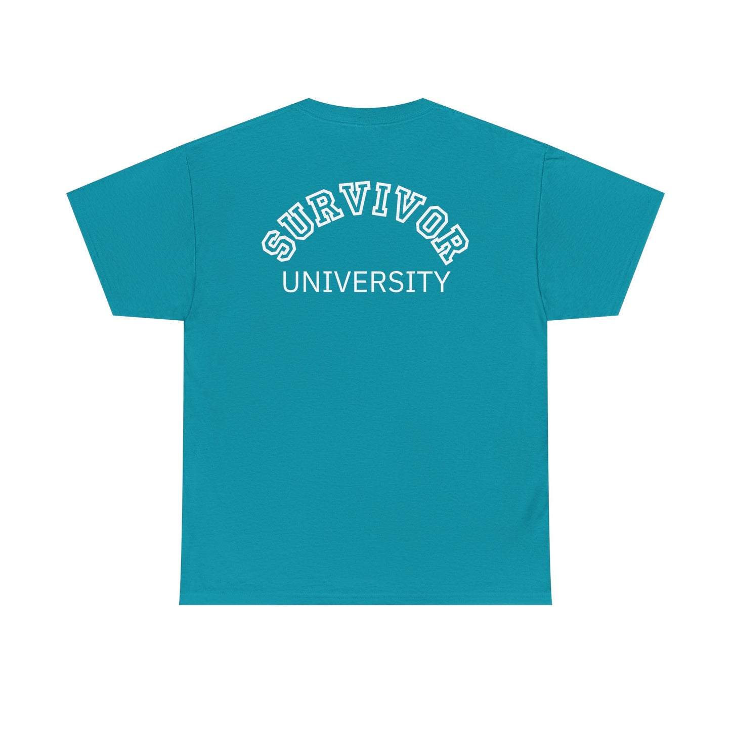 Survivor University Tee, Survivor T-shirt, Survivor Shirt, Gift for Therapist, Funny Gift for Therapist, Mental Health shirt, Mental Health T-shirt, Therapist Gift