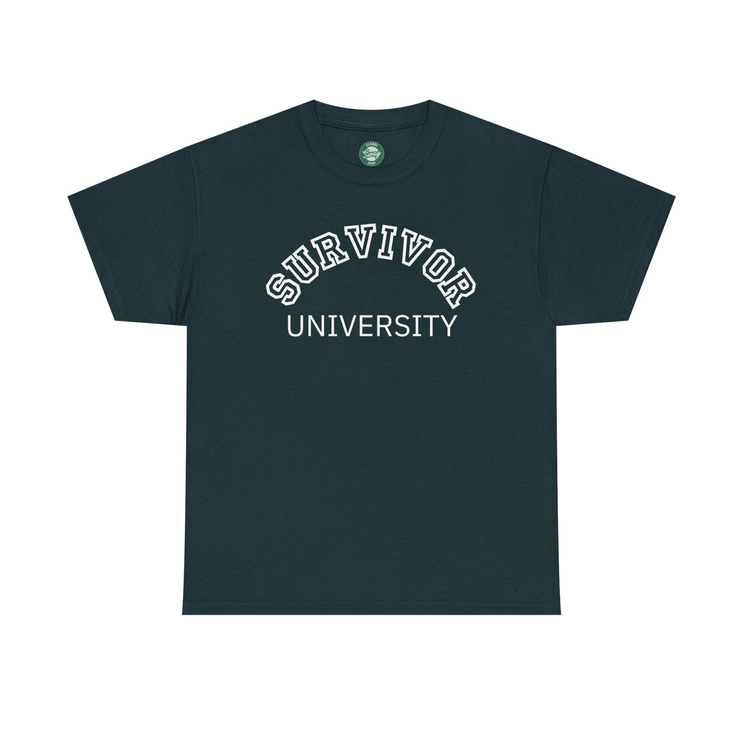 Survivor University Tee, Survivor T-shirt, Survivor Shirt, Gift for Therapist, Funny Gift for Therapist, Mental Health shirt, Mental Health T-shirt, Therapist Gift