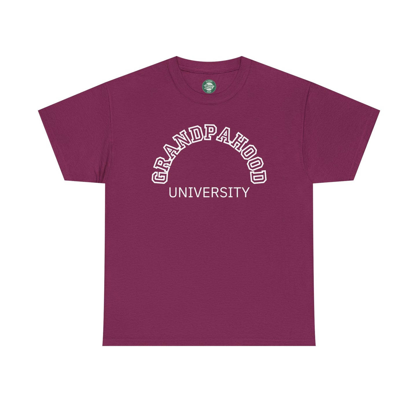 Grandpahood University T-Shirt Gift Announcement Pregnancy Grandpa Tee