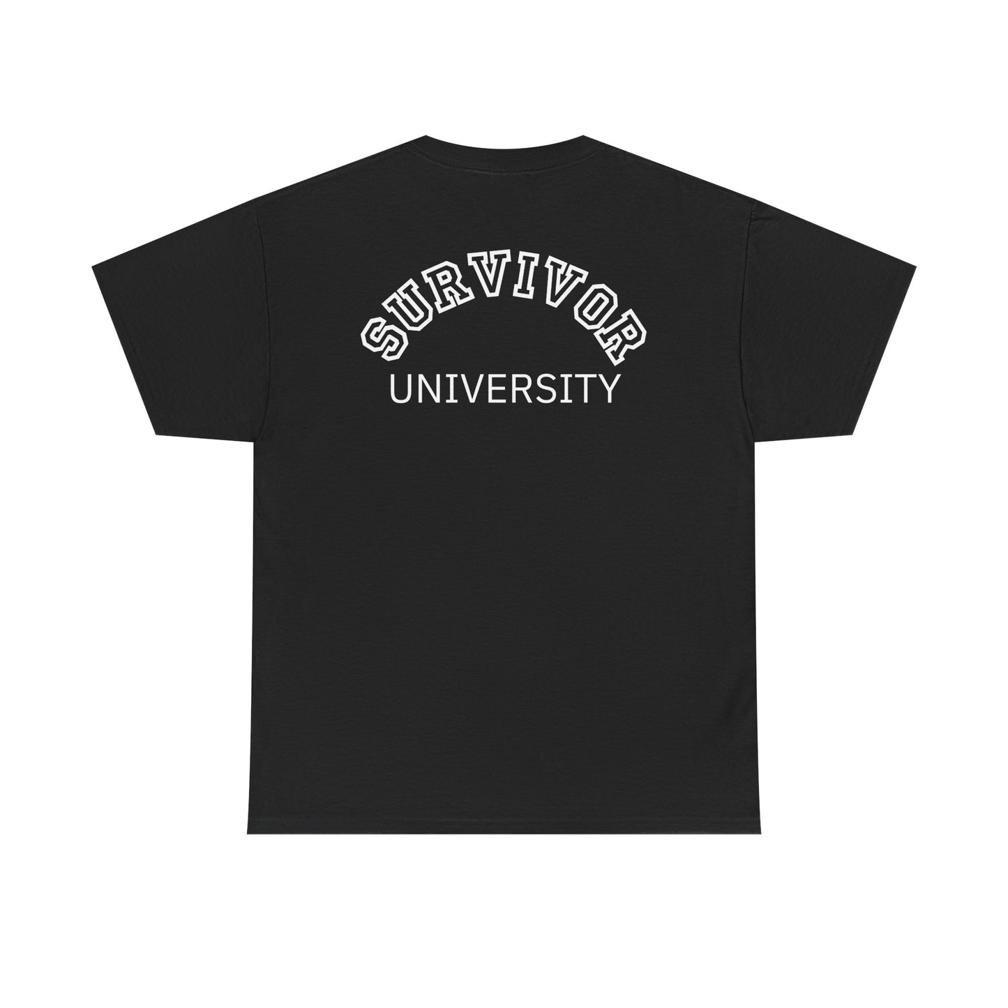 Survivor University Tee, Survivor T-shirt, Survivor Shirt, Gift for Therapist, Funny Gift for Therapist, Mental Health shirt, Mental Health T-shirt, Therapist Gift