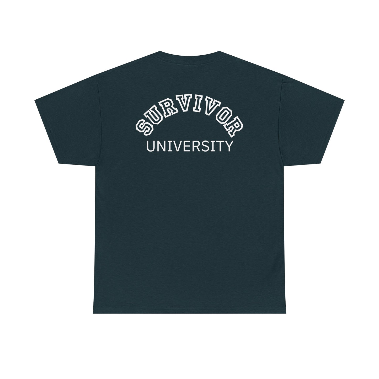 Survivor University Tee, Survivor T-shirt, Survivor Shirt, Gift for Therapist, Funny Gift for Therapist, Mental Health shirt, Mental Health T-shirt, Therapist Gift