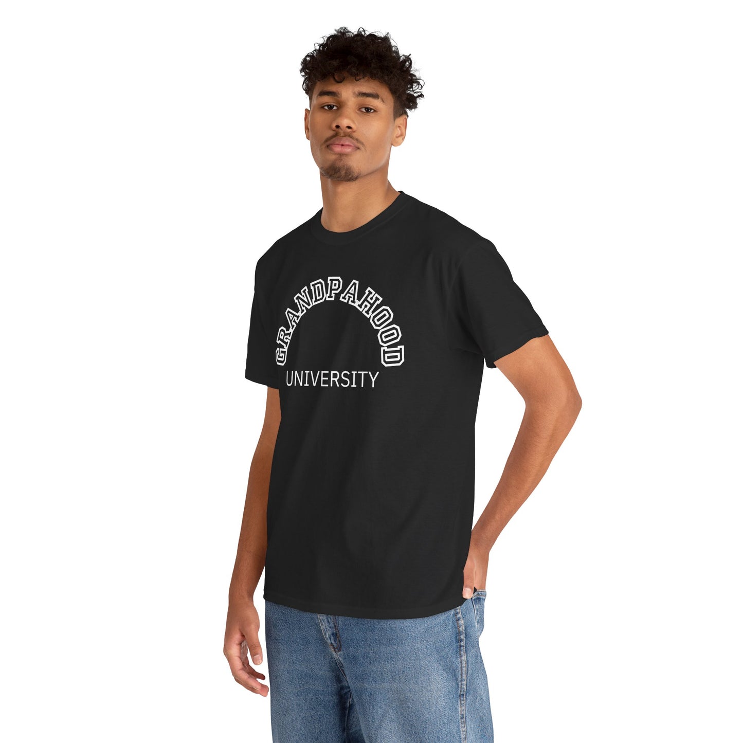 Grandpahood University T-Shirt Gift Announcement Pregnancy Grandpa Tee