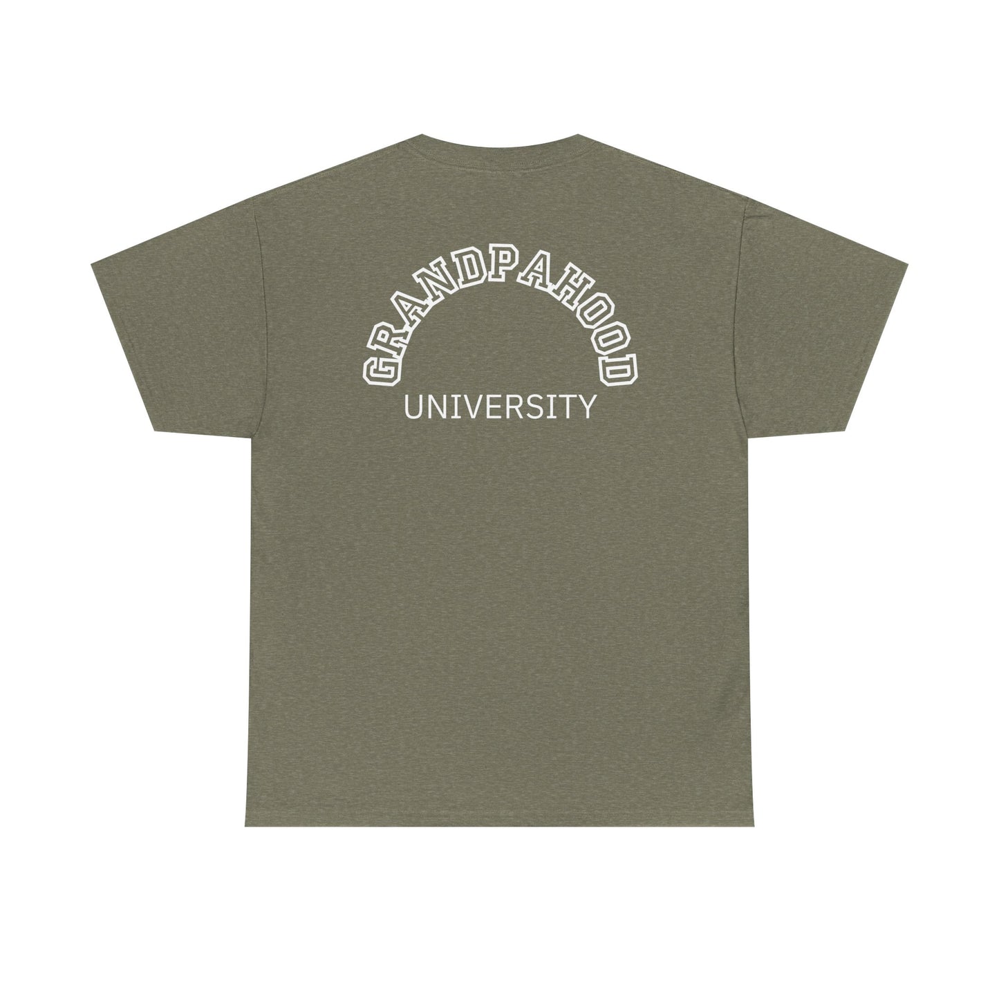 Grandpahood University T-Shirt Gift Announcement Pregnancy Grandpa Tee