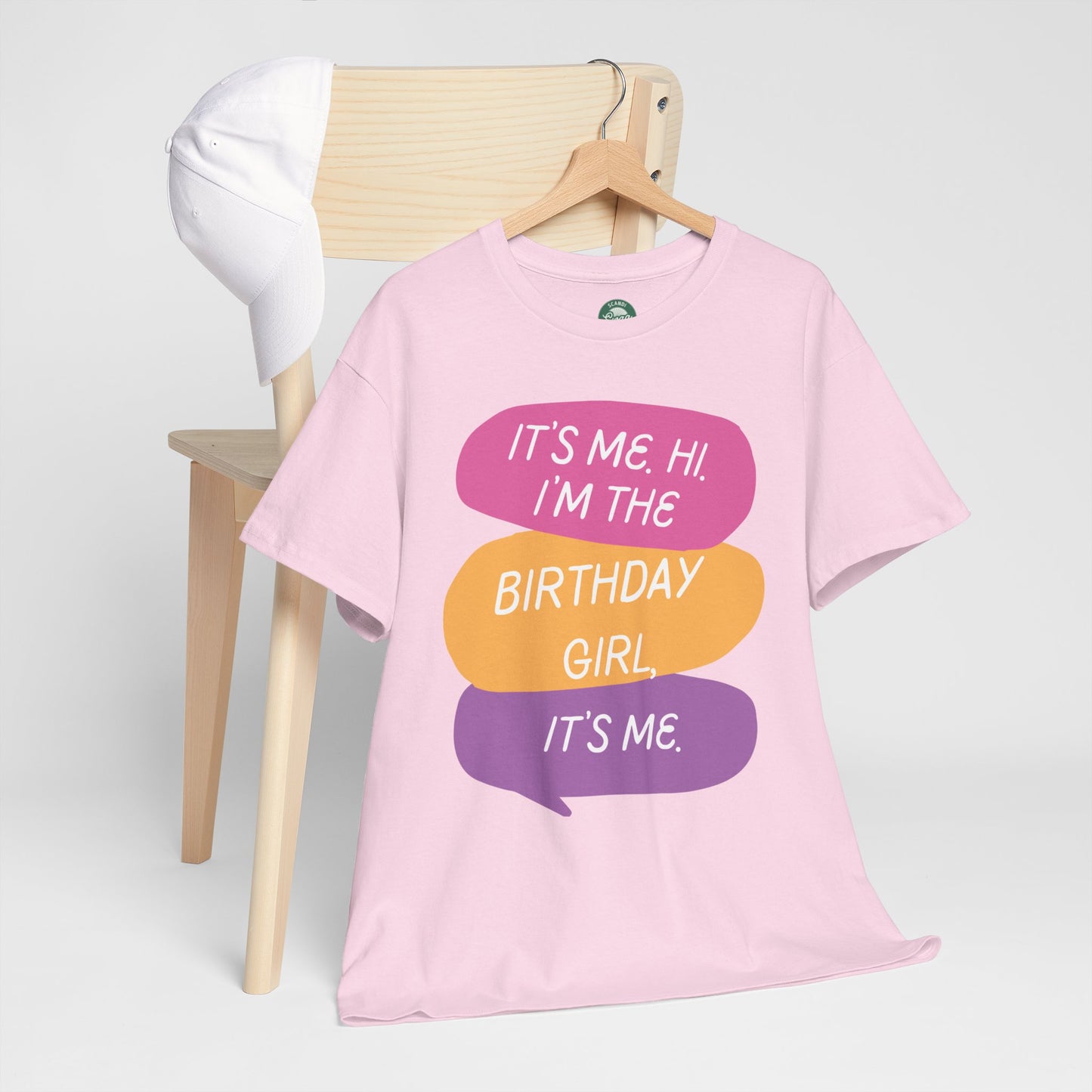 Birthday Girl Unisex Tee - It's Me Hi I'm the Birthday Girl, It's Me Funny T-Shirt