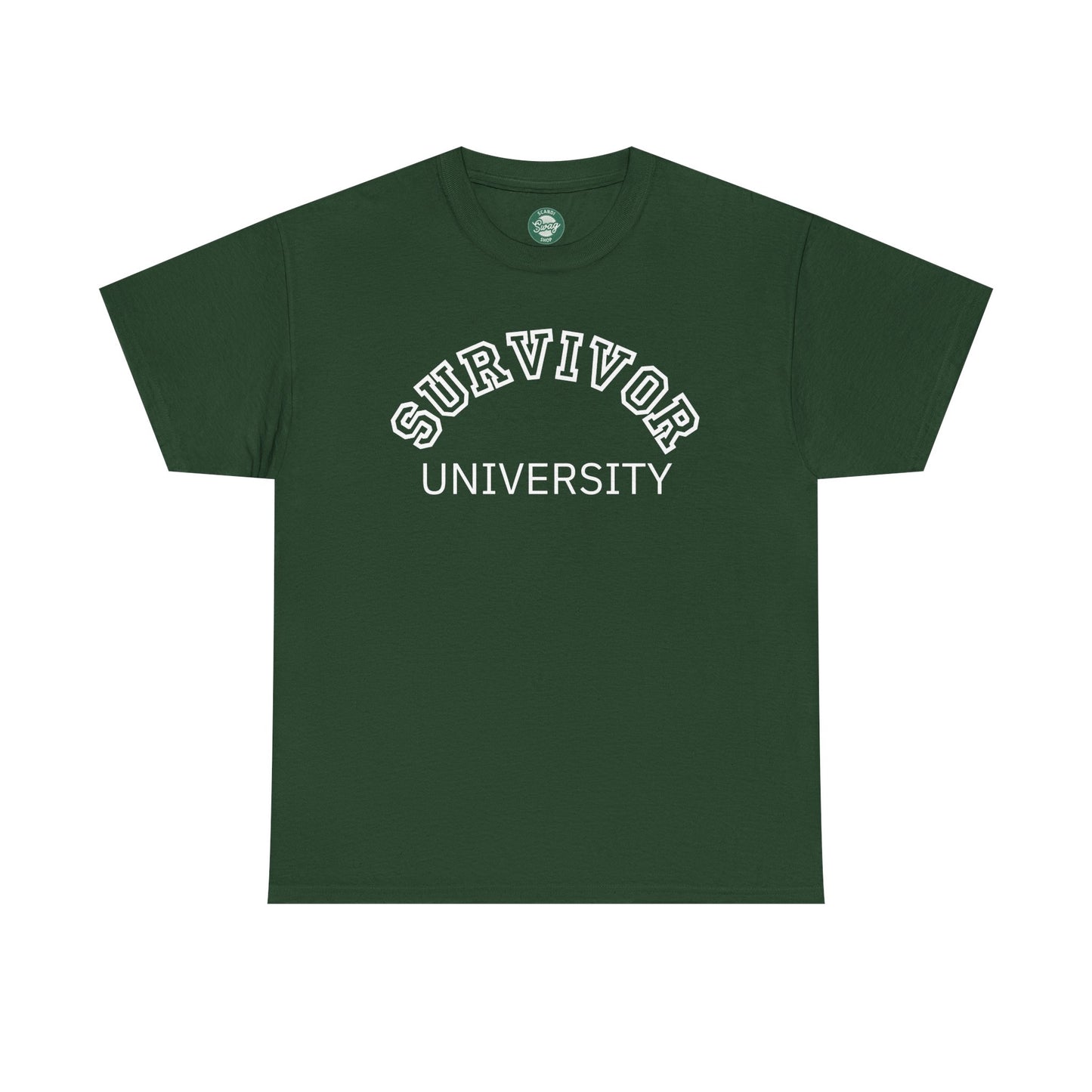 Survivor University Tee, Survivor T-shirt, Survivor Shirt, Gift for Therapist, Funny Gift for Therapist, Mental Health shirt, Mental Health T-shirt, Therapist Gift