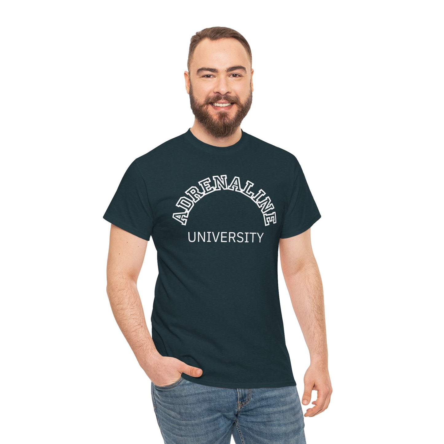 Adrenaline University Tee - Unisex T-Shirt for Adrenaline Seekers and Junkies