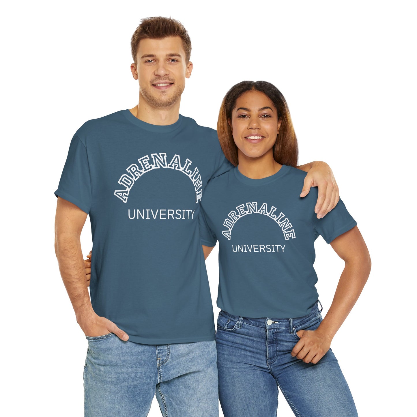 Adrenaline University Tee - Unisex T-Shirt for Adrenaline Seekers and Junkies