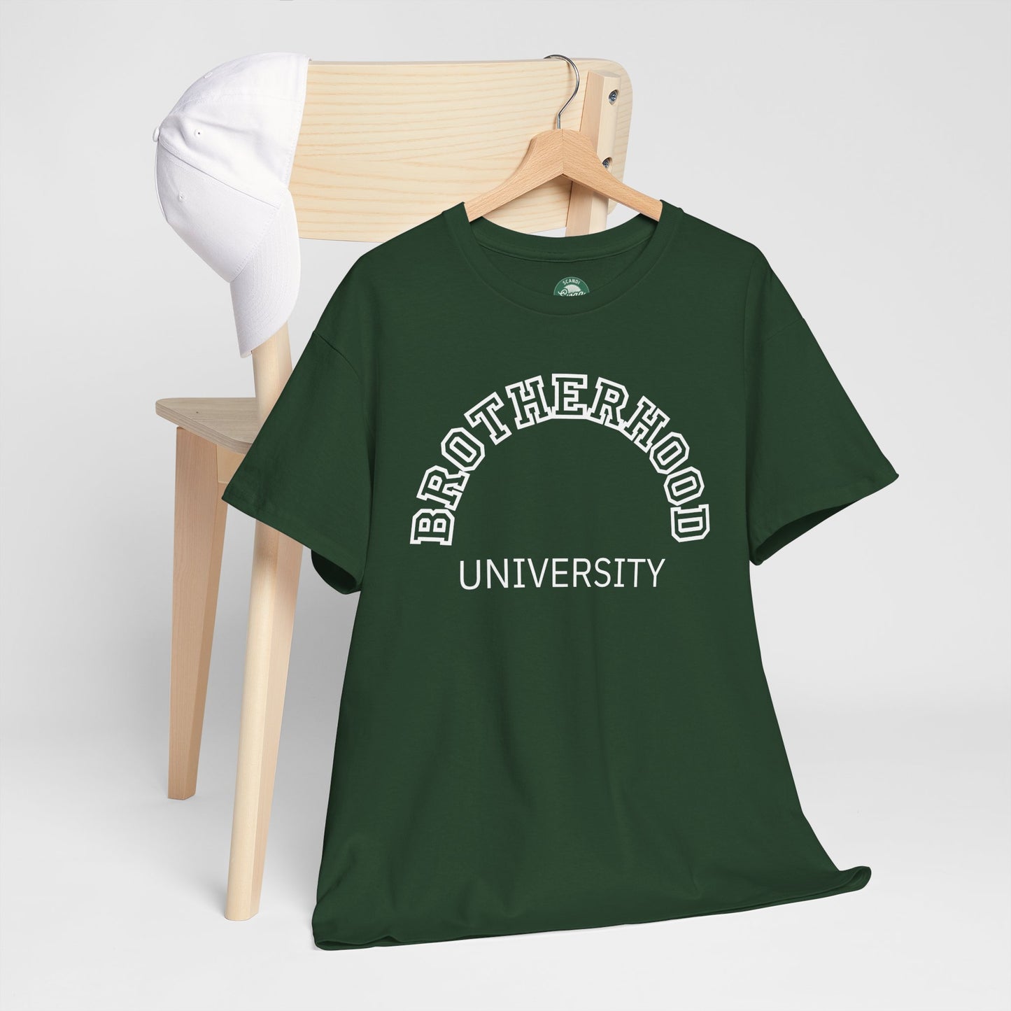 Brotherhood University Tee - Unique Gift for Brother & Pregnancy Announcement