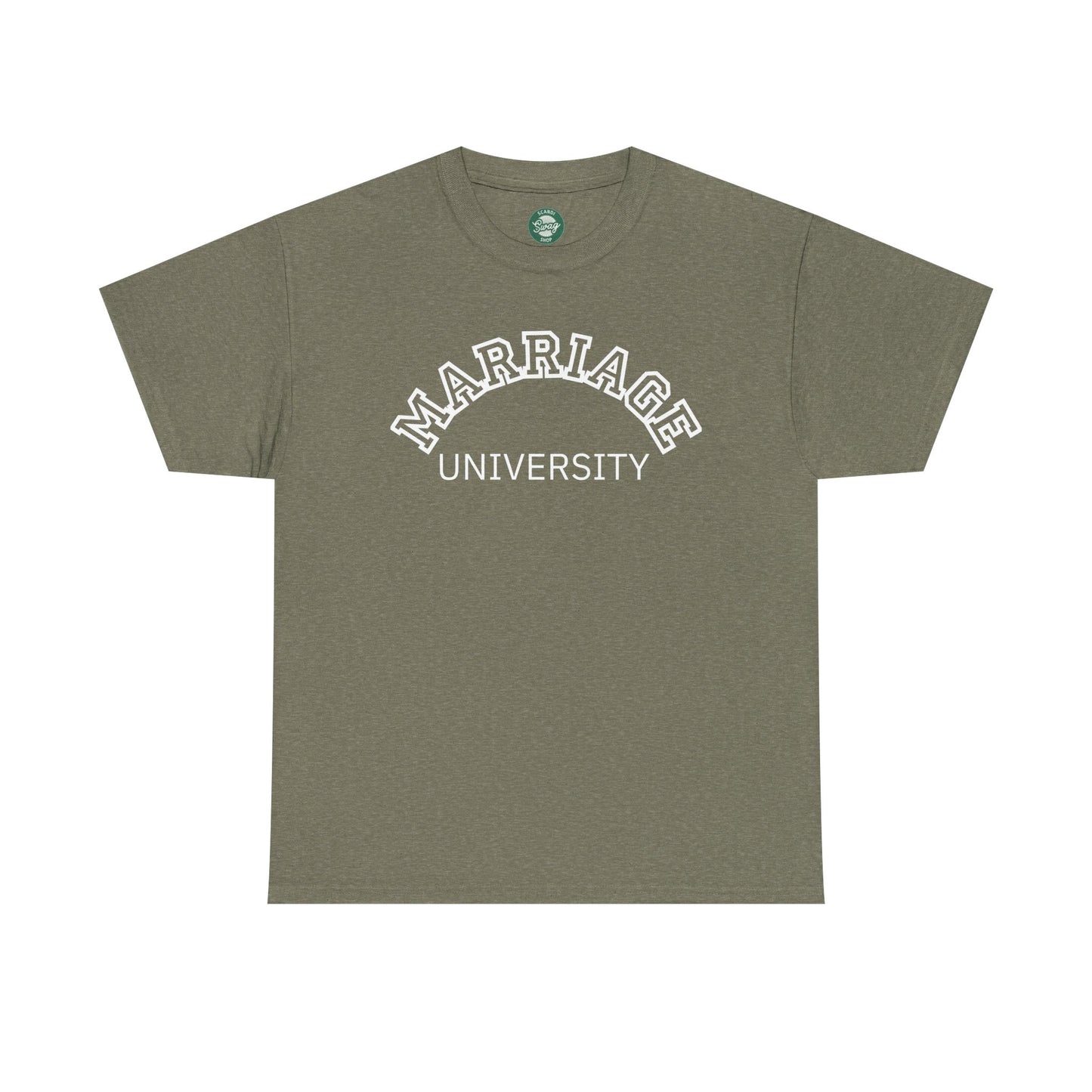 Marriage University Tee - Funny Unisex Cotton Shirt for Couples