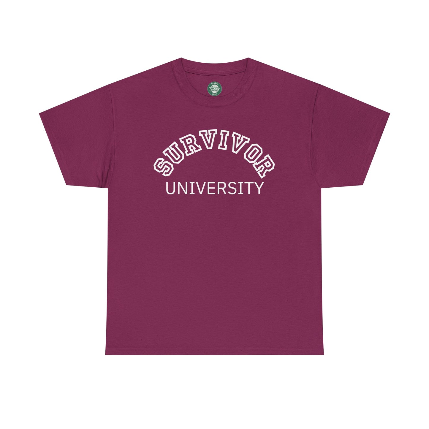 Survivor University Tee, Survivor T-shirt, Survivor Shirt, Gift for Therapist, Funny Gift for Therapist, Mental Health shirt, Mental Health T-shirt, Therapist Gift