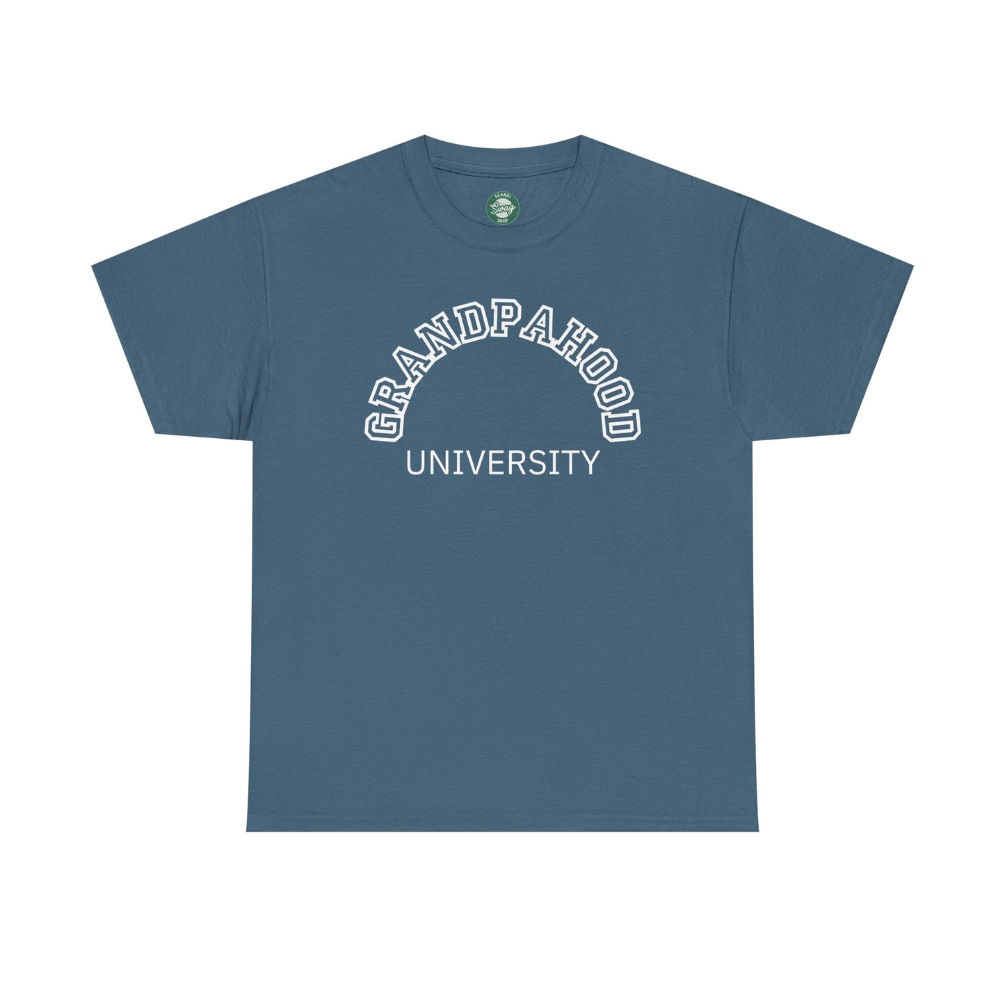 Grandpahood University T-Shirt Gift Announcement Pregnancy Grandpa Tee