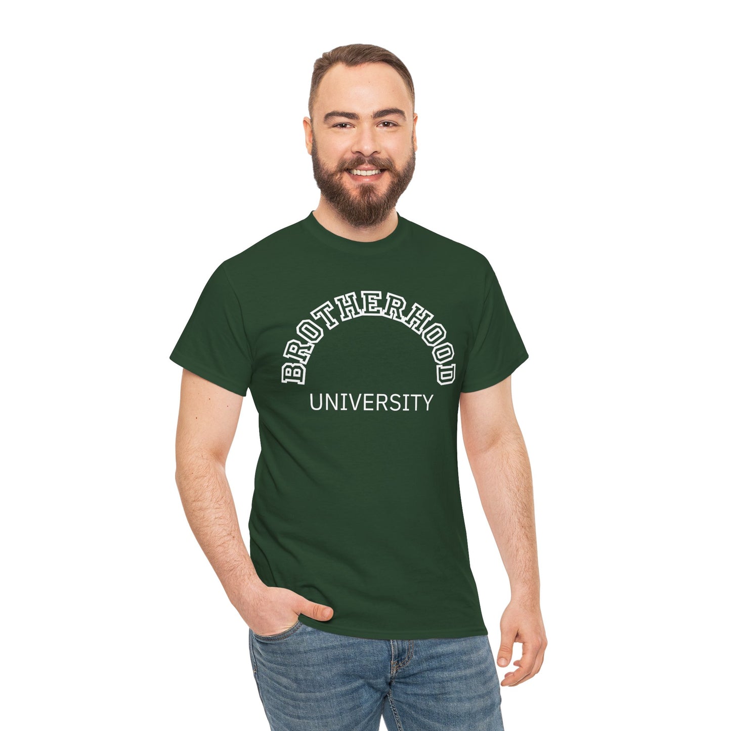 Brotherhood University Tee - Unique Gift for Brother & Pregnancy Announcement