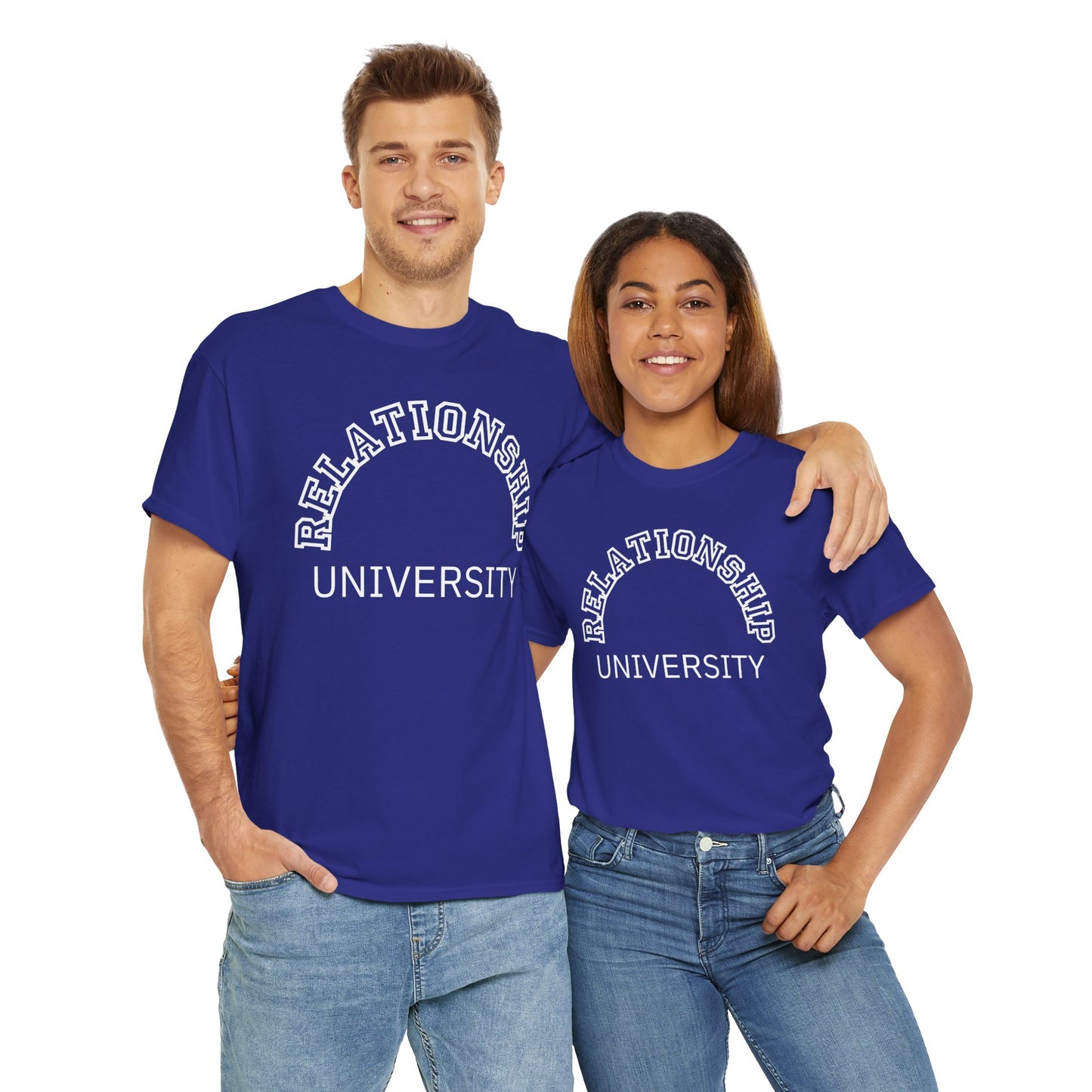 Relationship University Tee - Funny Unisex Cotton Shirt for Couples