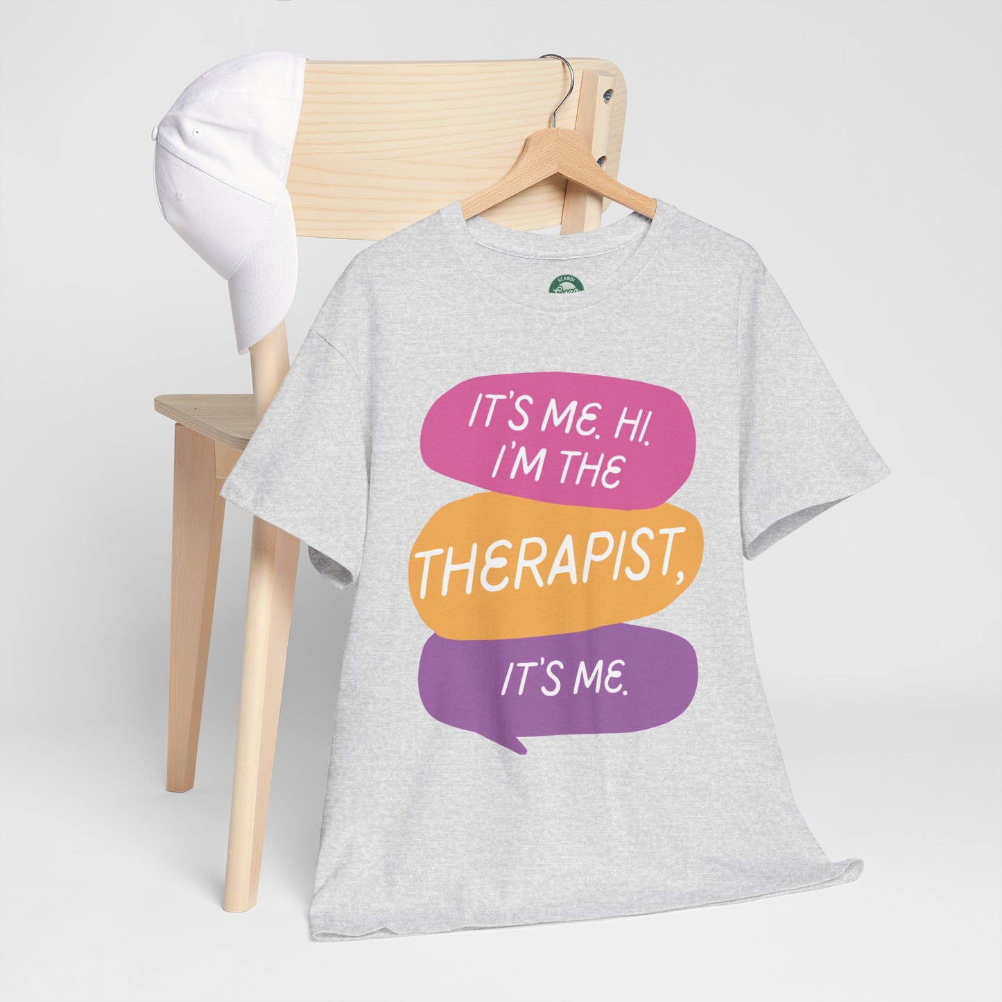Therapist Funny Tee, It's Me Hi I'm the Therapist It's Me T-shirt