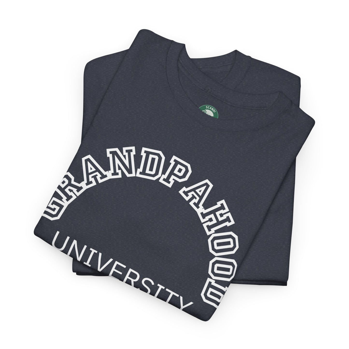 Grandpahood University T-Shirt Gift Announcement Pregnancy Grandpa Tee