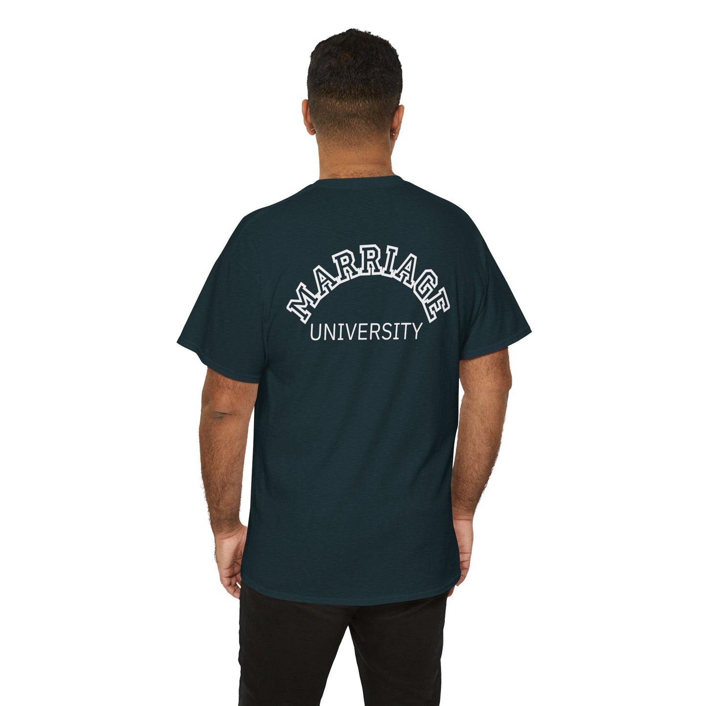 Marriage University Tee - Funny Unisex Cotton Shirt for Couples