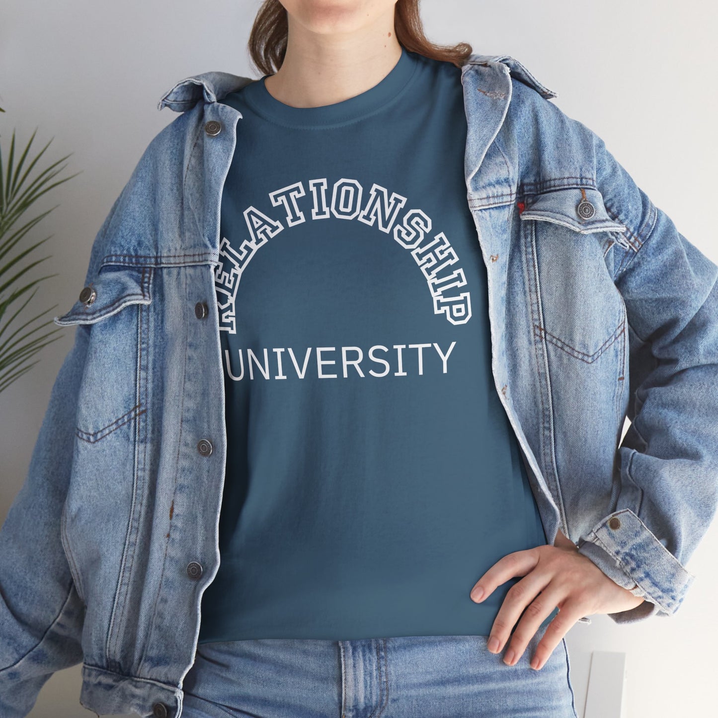 Relationship University Tee - Funny Unisex Cotton Shirt for Couples