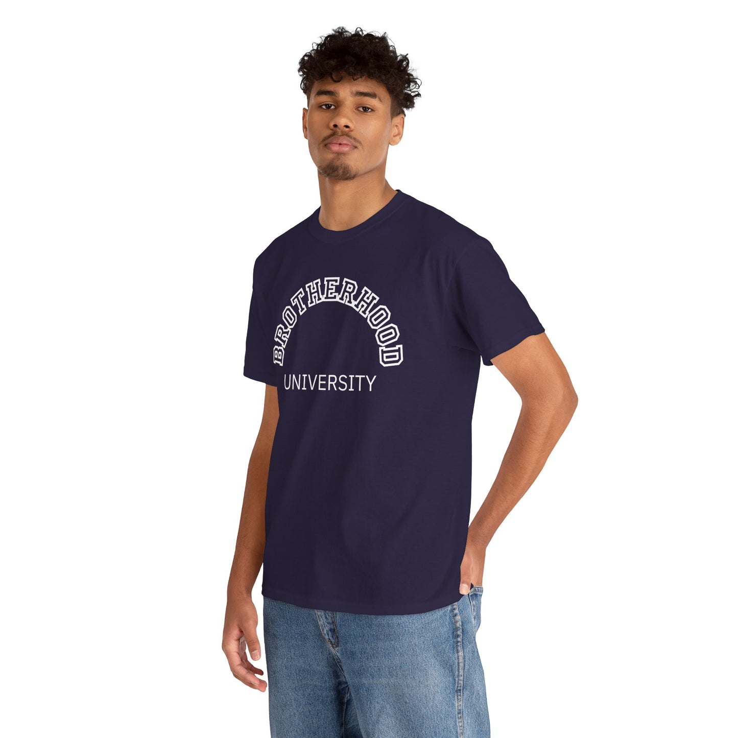 Brotherhood University Tee - Unique Gift for Brother & Pregnancy Announcement