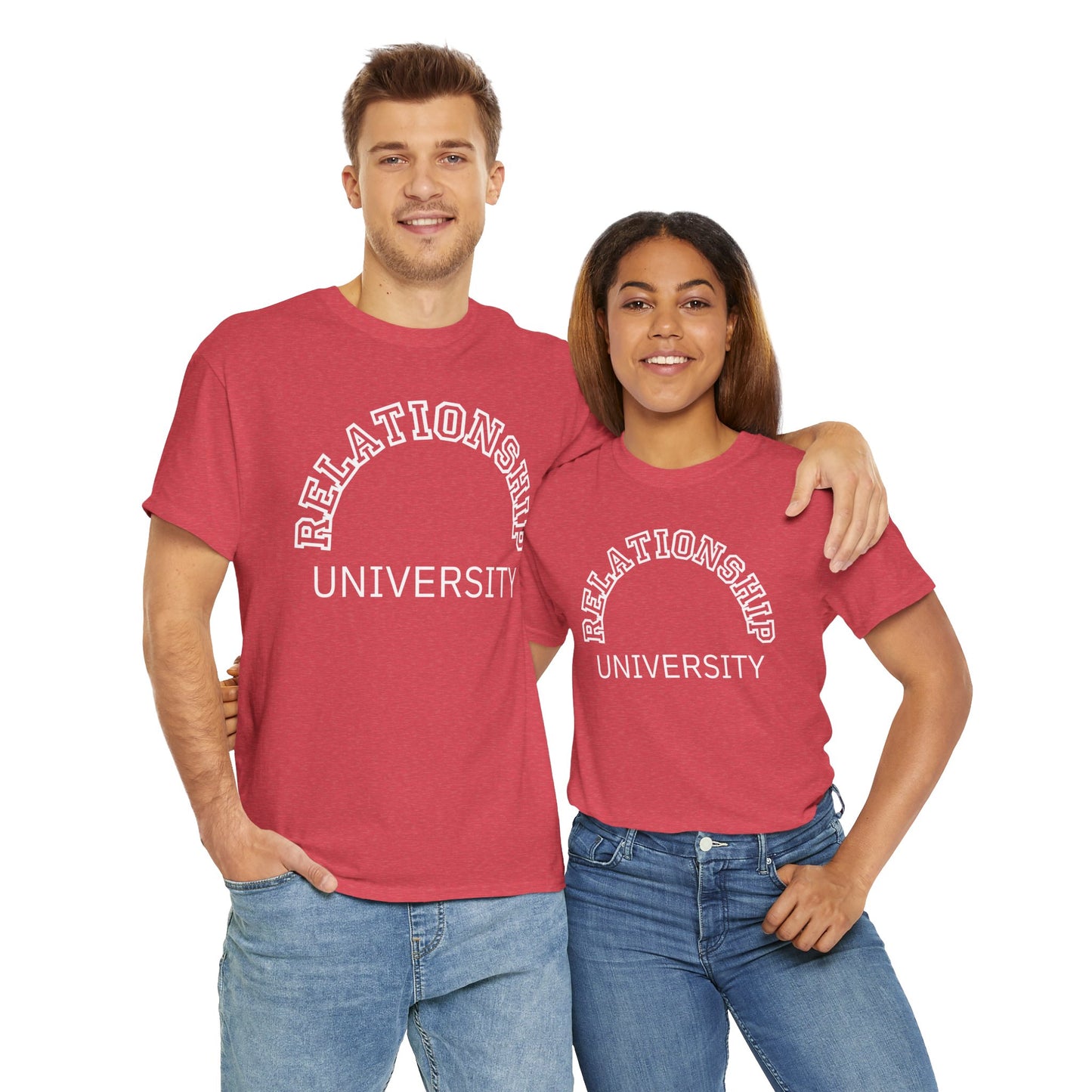 Relationship University Tee - Funny Unisex Cotton Shirt for Couples