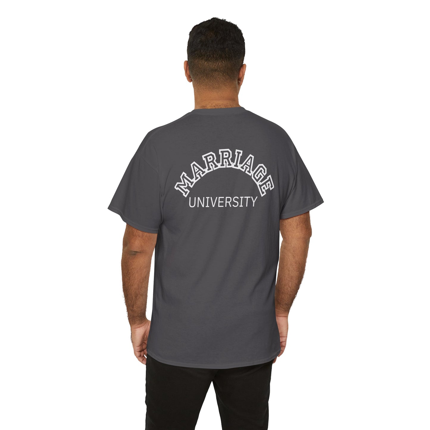 Marriage University Tee - Funny Unisex Cotton Shirt for Couples