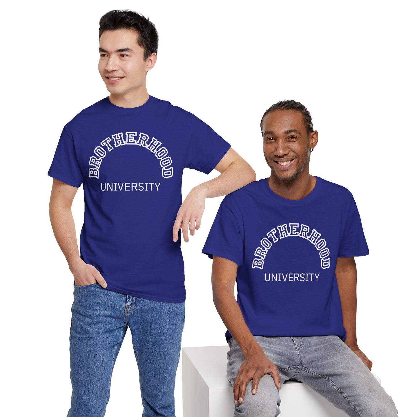 Brotherhood University Tee - Unique Gift for Brother & Pregnancy Announcement