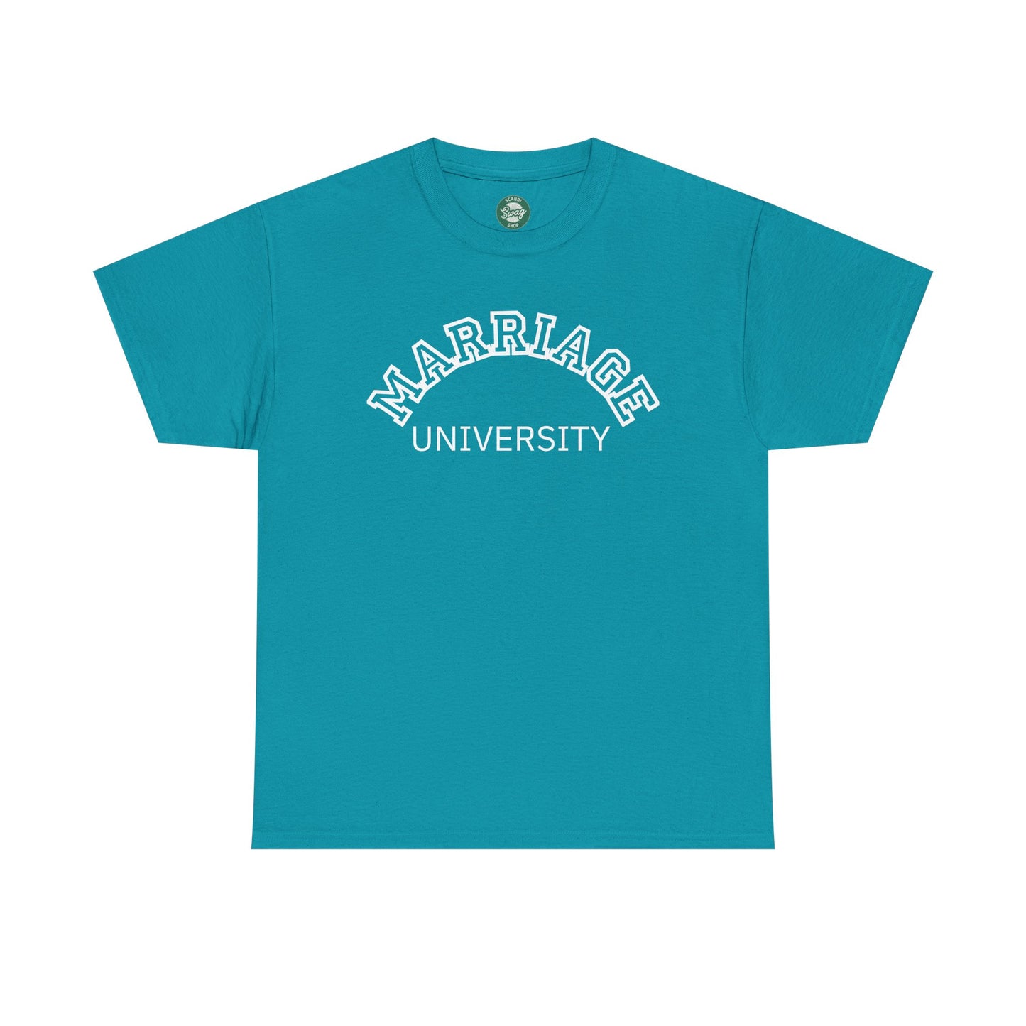 Marriage University Tee - Funny Unisex Cotton Shirt for Couples