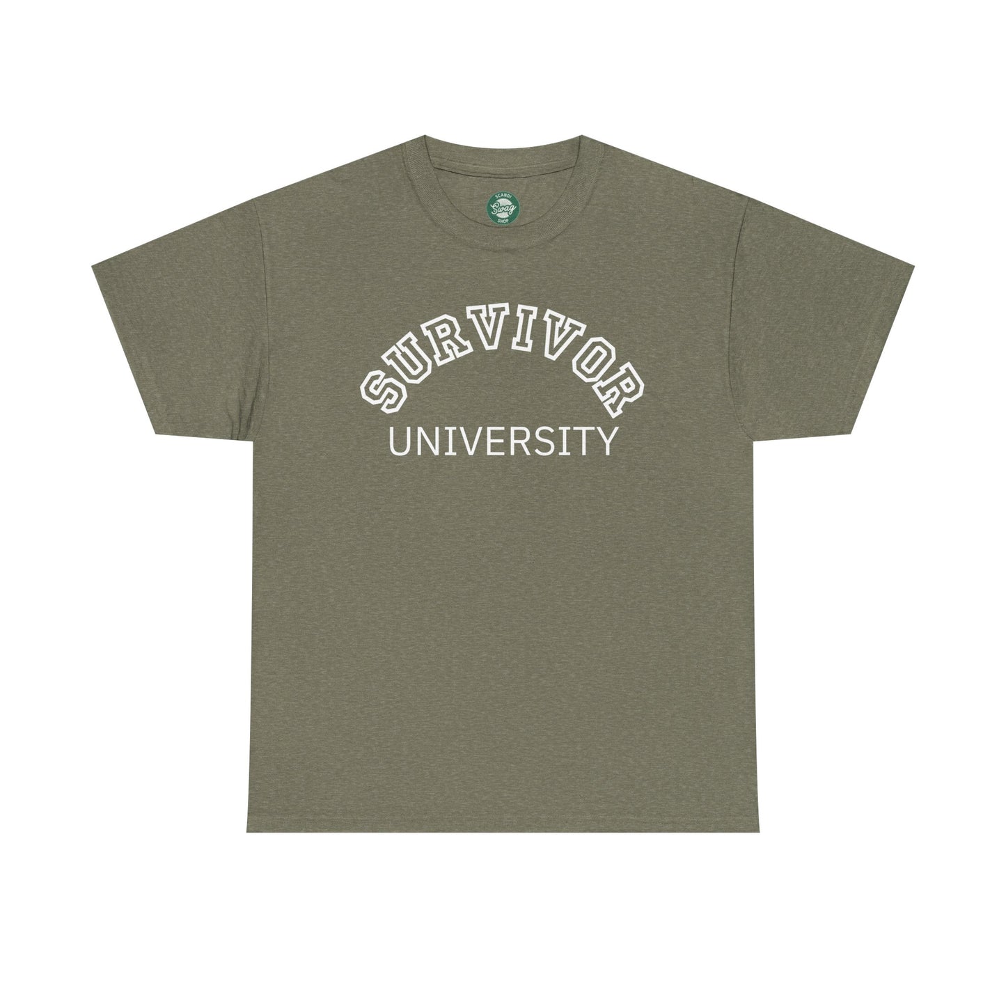 Survivor University Tee, Survivor T-shirt, Survivor Shirt, Gift for Therapist, Funny Gift for Therapist, Mental Health shirt, Mental Health T-shirt, Therapist Gift