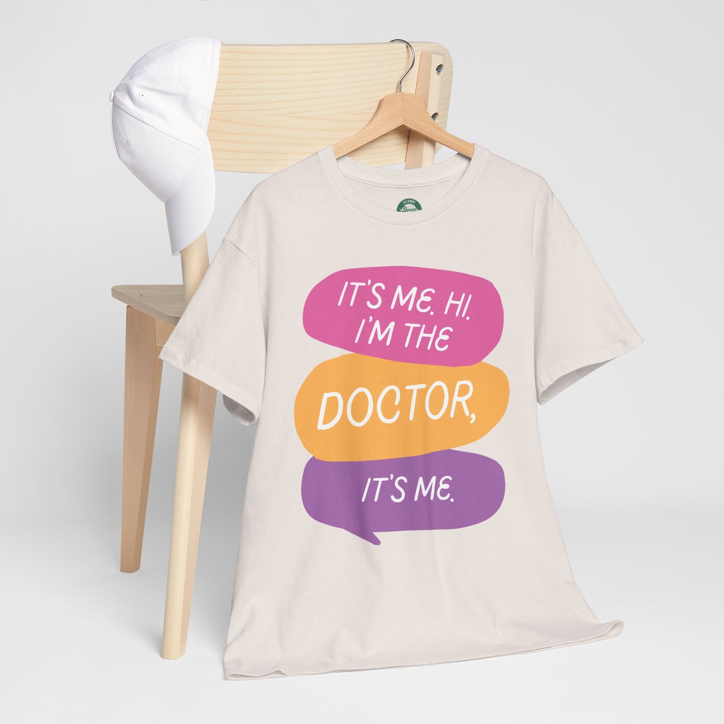 Funny Doctor Unisex Tee - It's Me Hi I'm the Doctor, It's Me