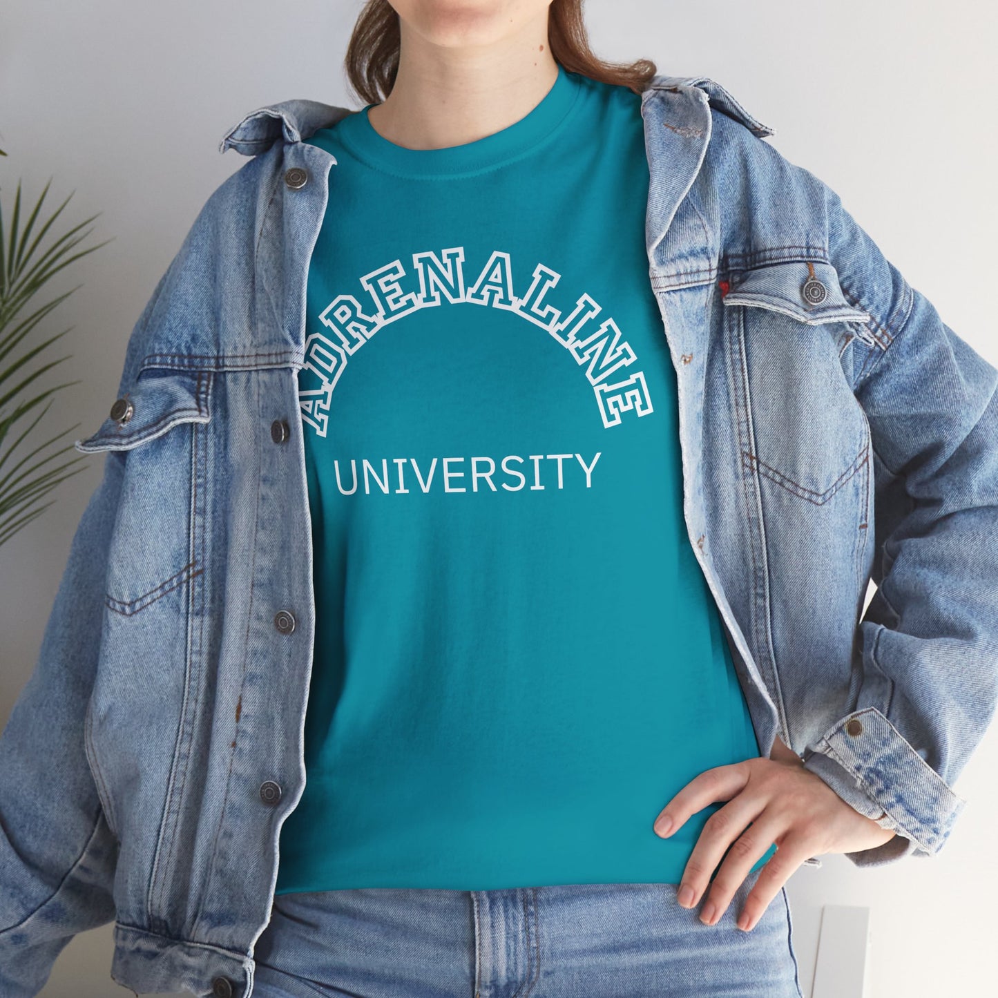 Adrenaline University Tee - Unisex T-Shirt for Adrenaline Seekers and Junkies