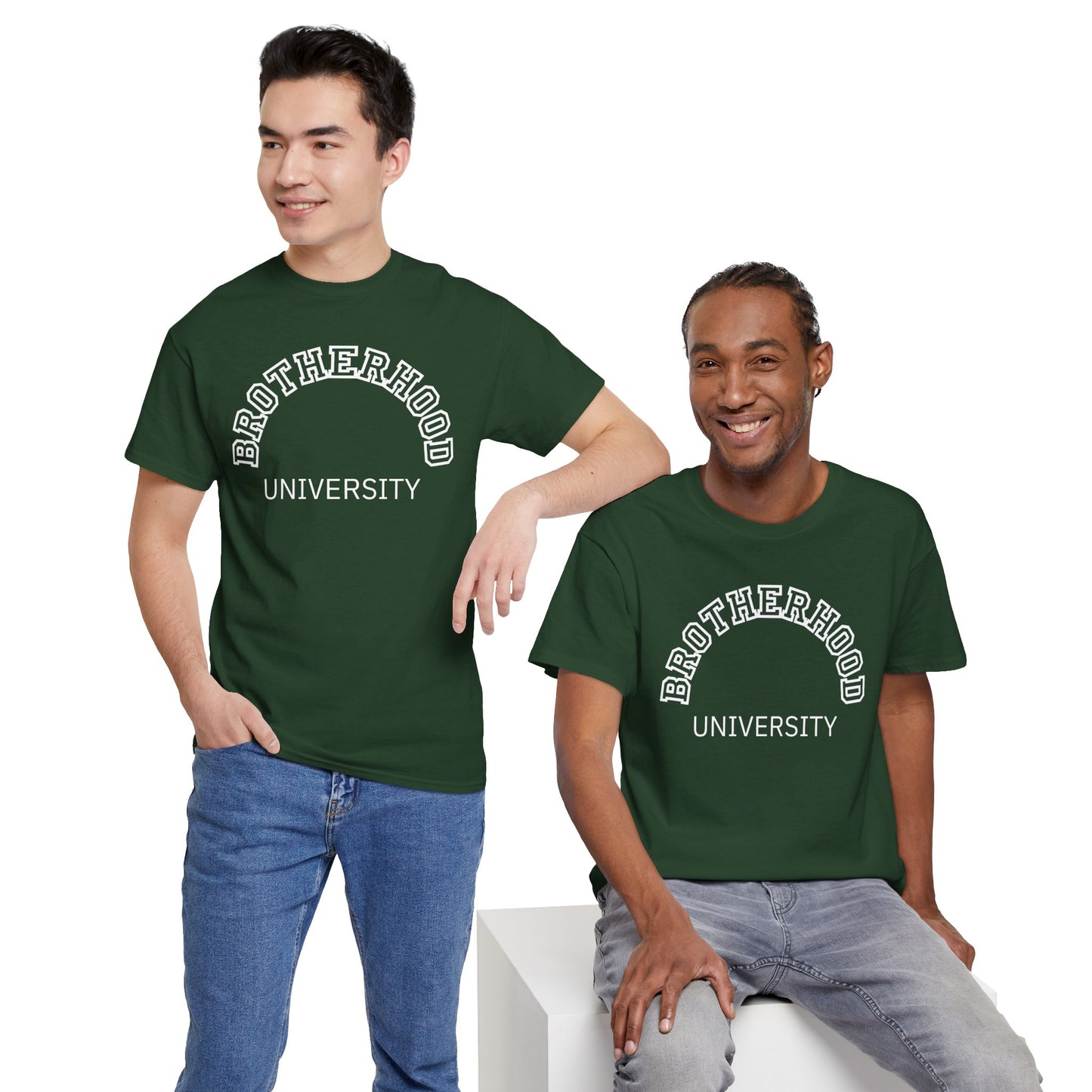 Brotherhood University Tee - Unique Gift for Brother & Pregnancy Announcement